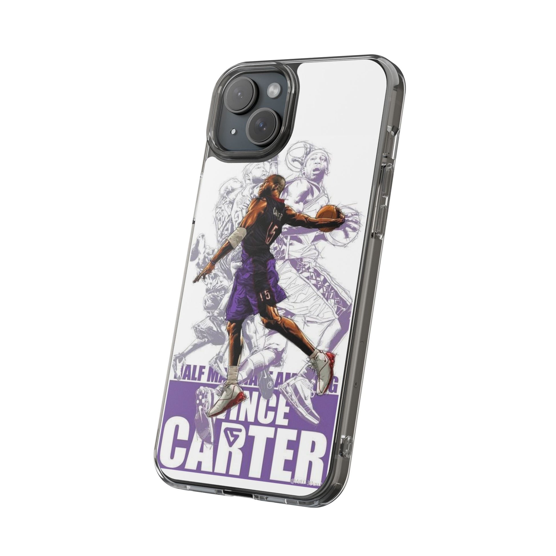 Slam Dunk Champ Vince Carter Protective Iphone and Samsung case
