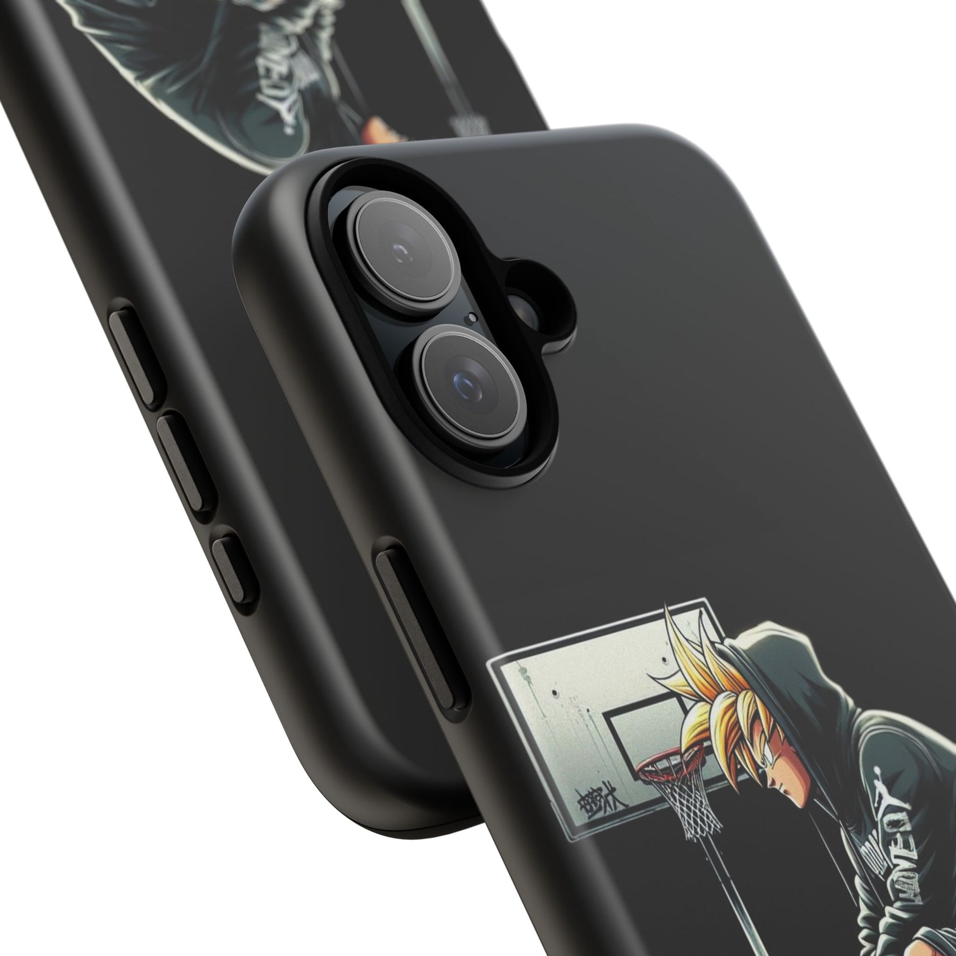 Son Goku Basketball Tough Cases for iPhones, Samsung, and Pixel