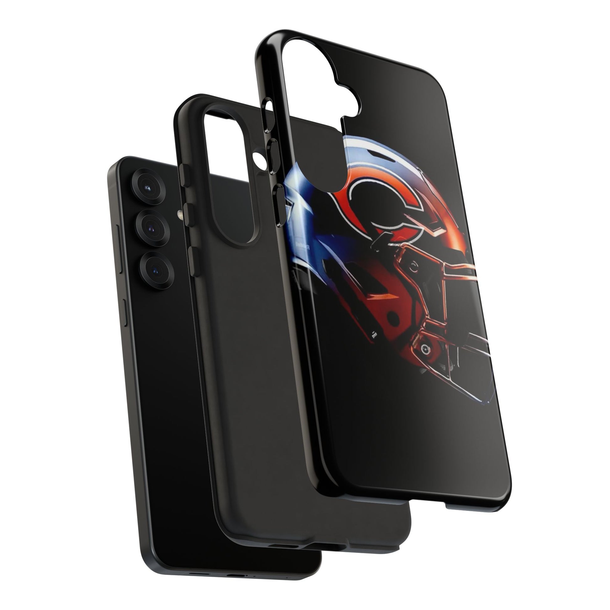 Football Helmet Chicago Bears Phone Case, Tough Cases for iPhones, Samsung, and Pixel