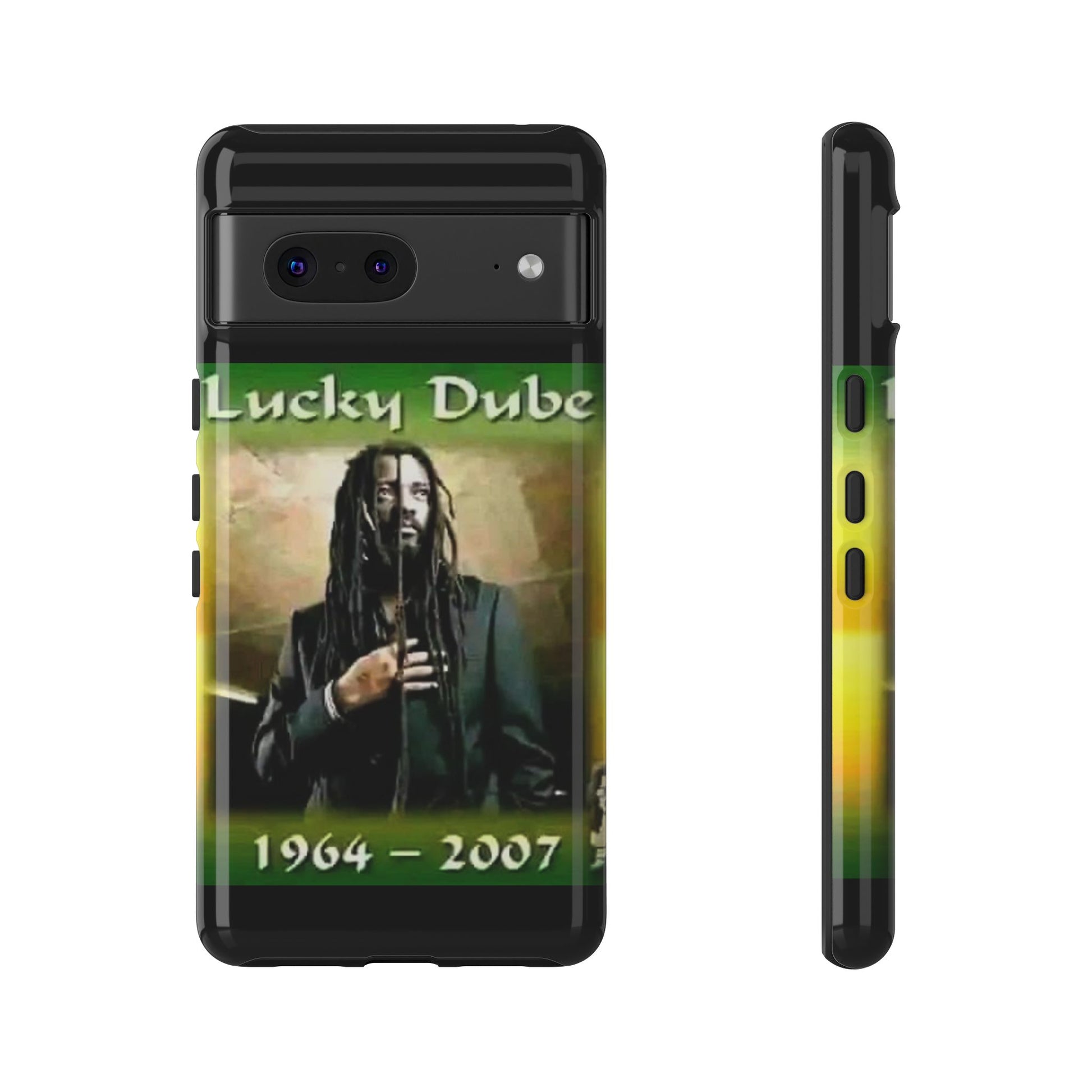 Lucky Dube Tough Cases for iPhones, Samsung, and Pixel