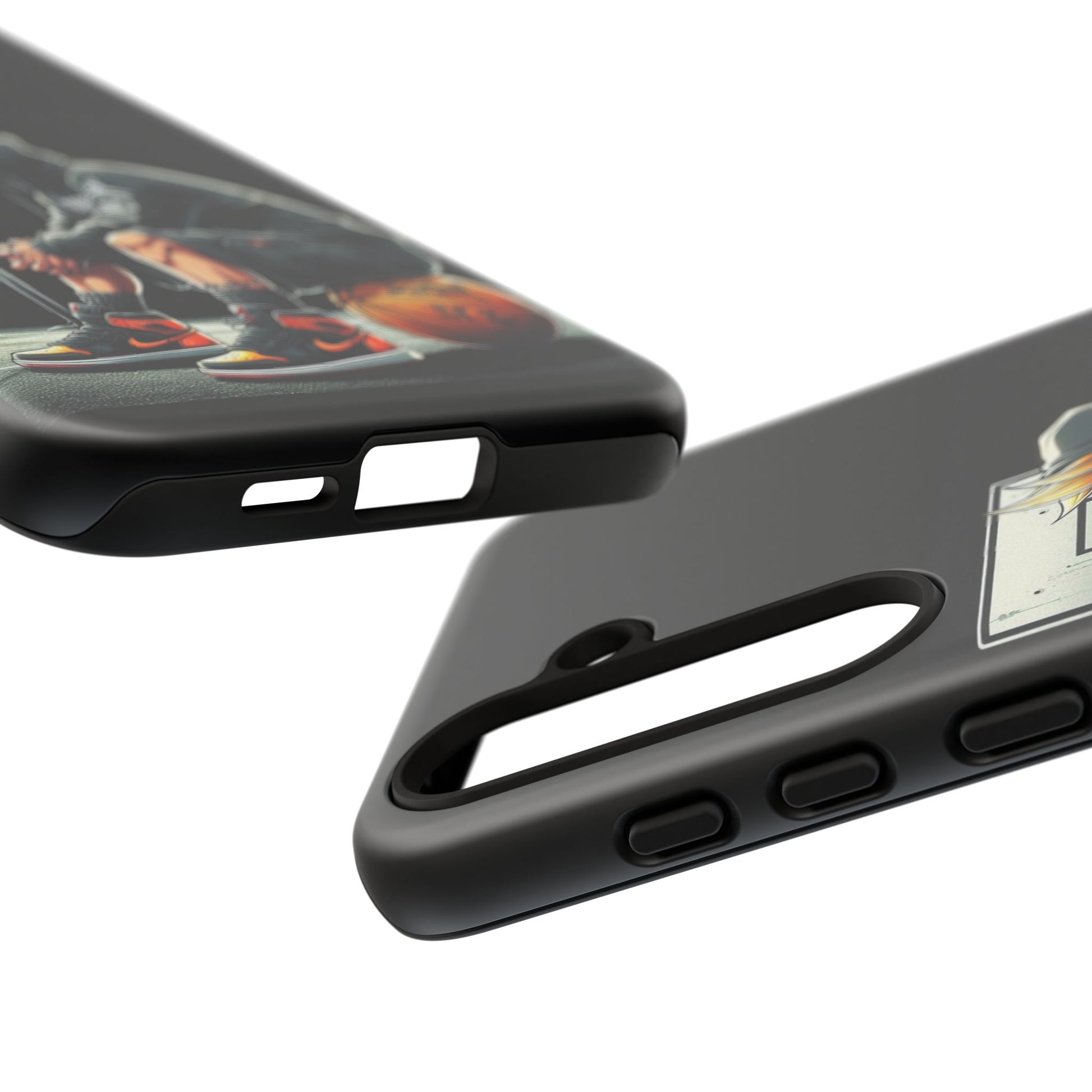 Son Goku Basketball Tough Cases for iPhones, Samsung, and Pixel