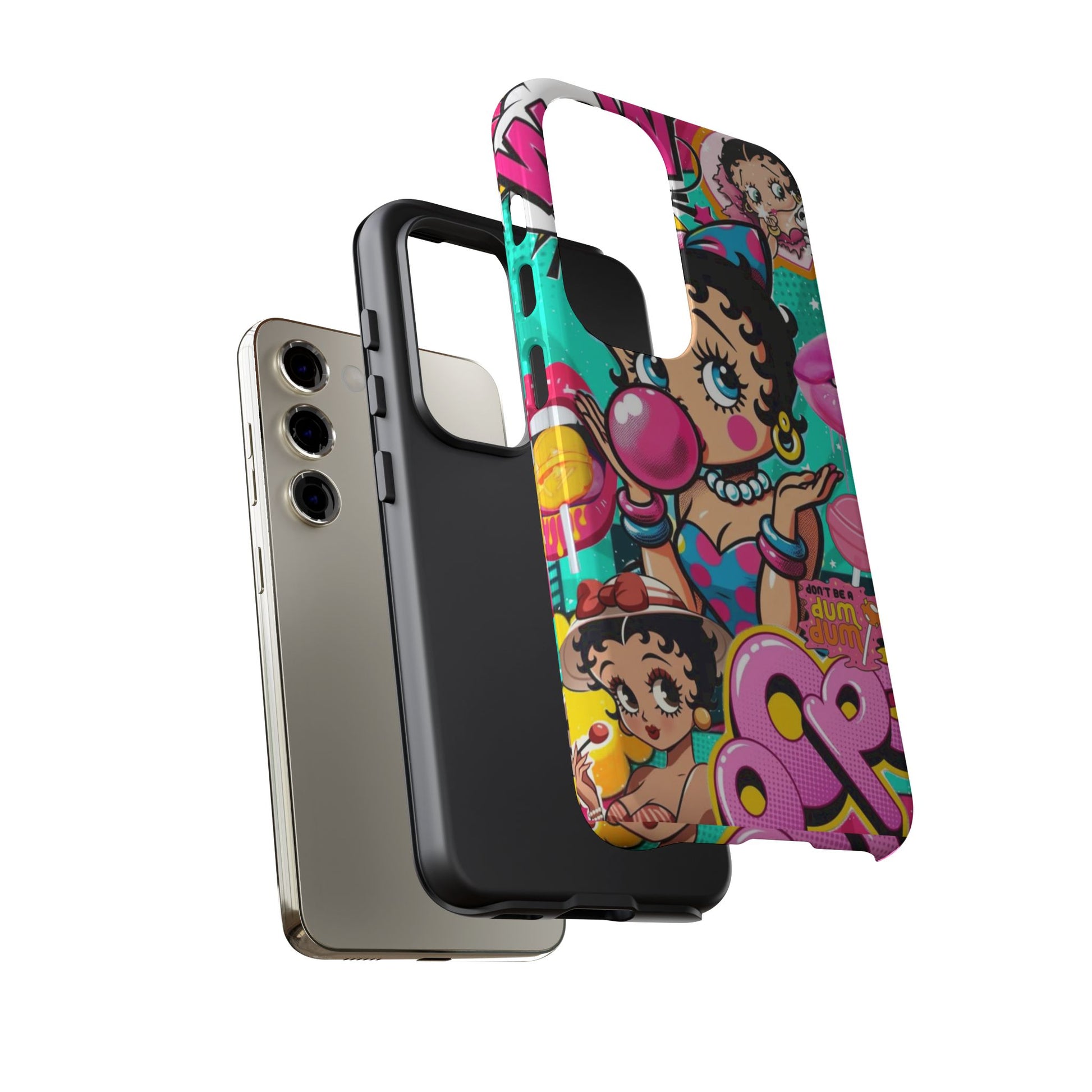 Betty Boop Comic Strip Phone Case for iPhone, Samsung Galaxy, & Pixel Phones