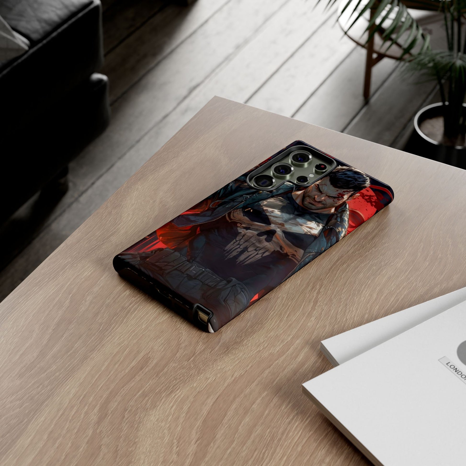 Punisher Tough Cases for iPhones, Samsung, and Pixel