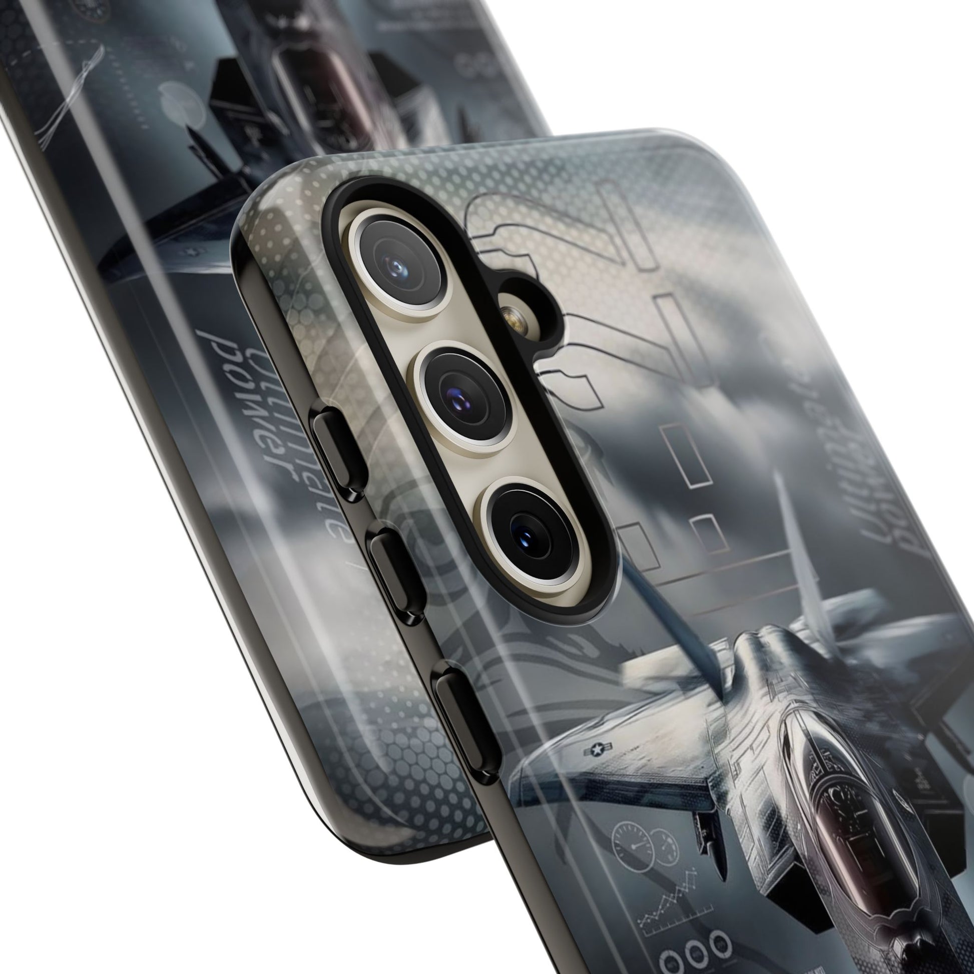 F-22 Raptor Fighter Jet Tough Cases for iPhones, Samsung, and Pixel