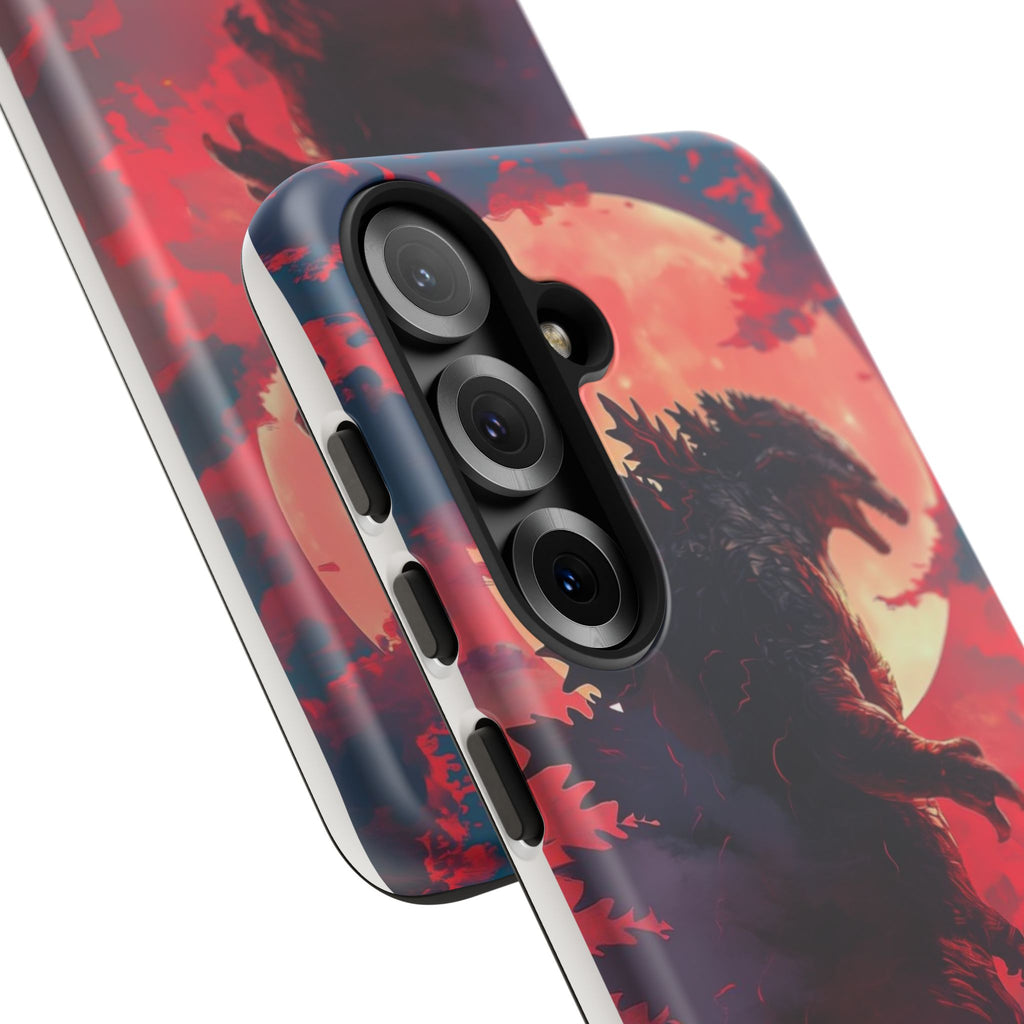 King of Monsters Godzilla Tough Phone Cases for iPhones, Samsung, and Pixel