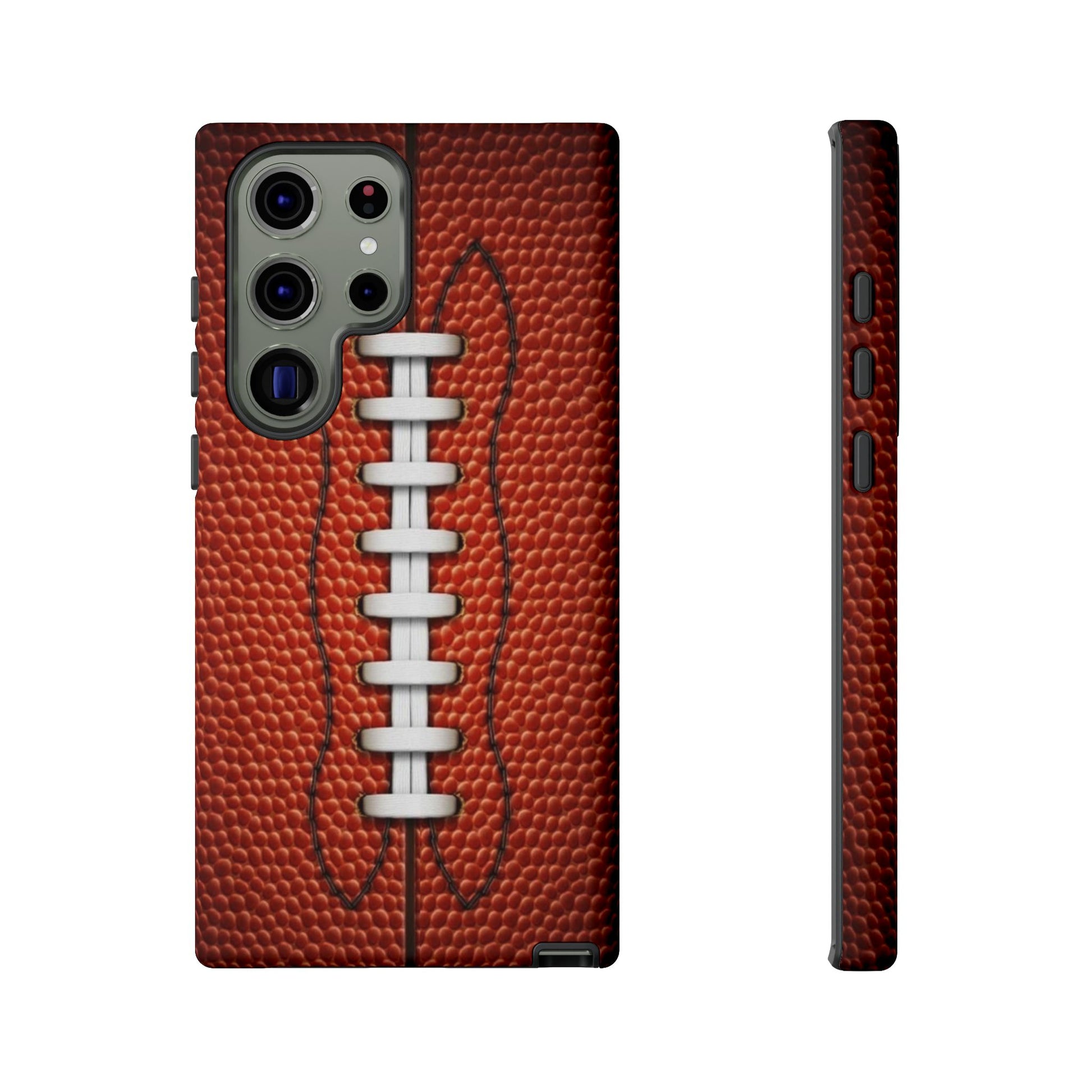 Football Pigskin Print Tough Cases for iPhones, Samsung, and Pixel