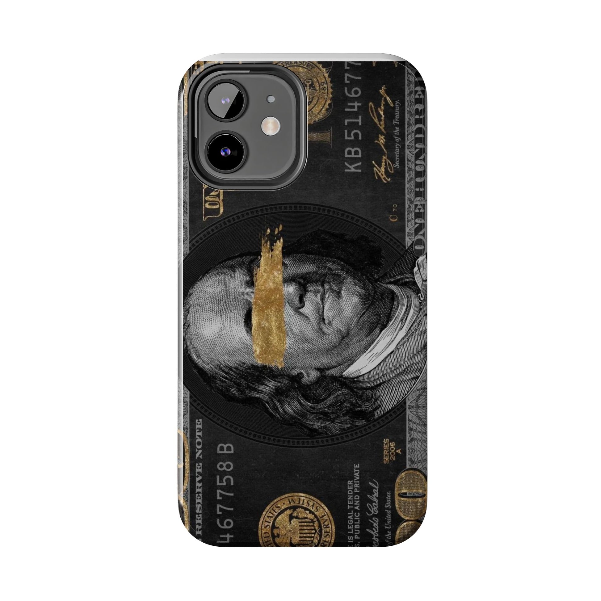 Hundred Dollar Bill Phone Cases for Iphones & Samsung Durable