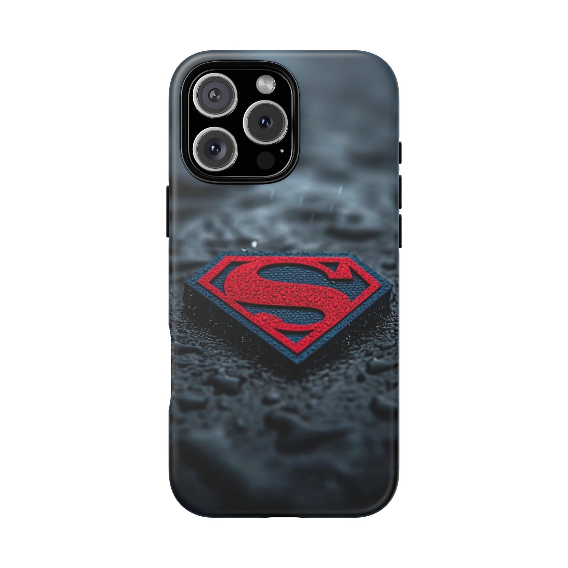 Superman Logo Tough Cases for iPhones, Samsung, and Pixel
