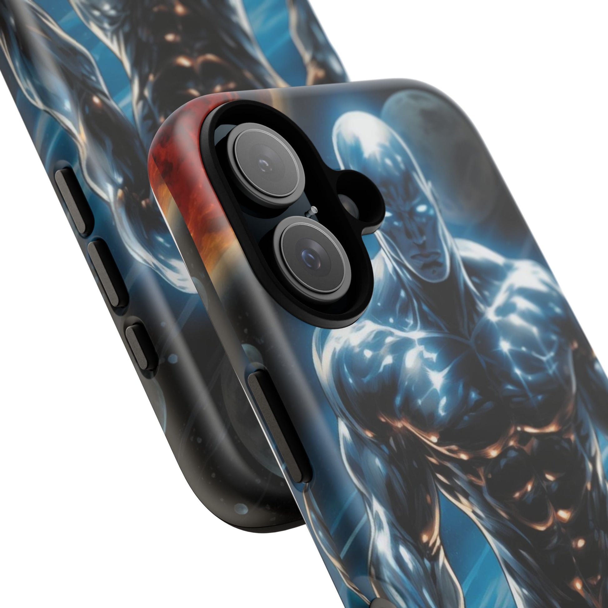 The Silver Surfer Comic Art Phone Case, Tough Cases for iPhones, Samsung, and Pixel