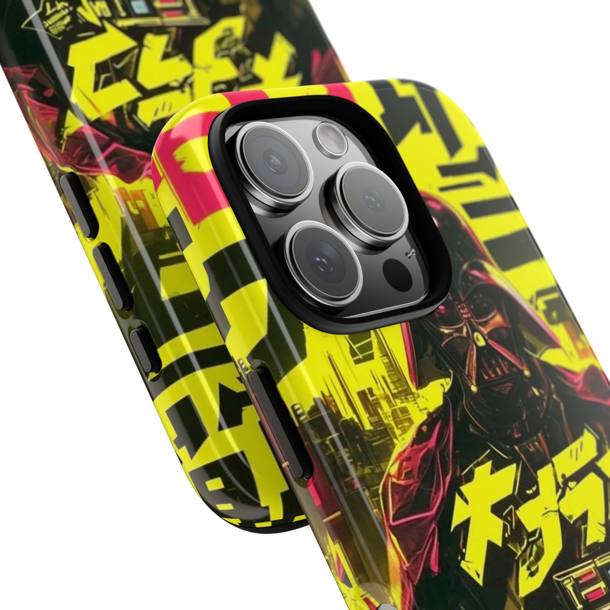 Cyberpunk X Vader Tough Cases for iPhones, Samsung, and Pixel