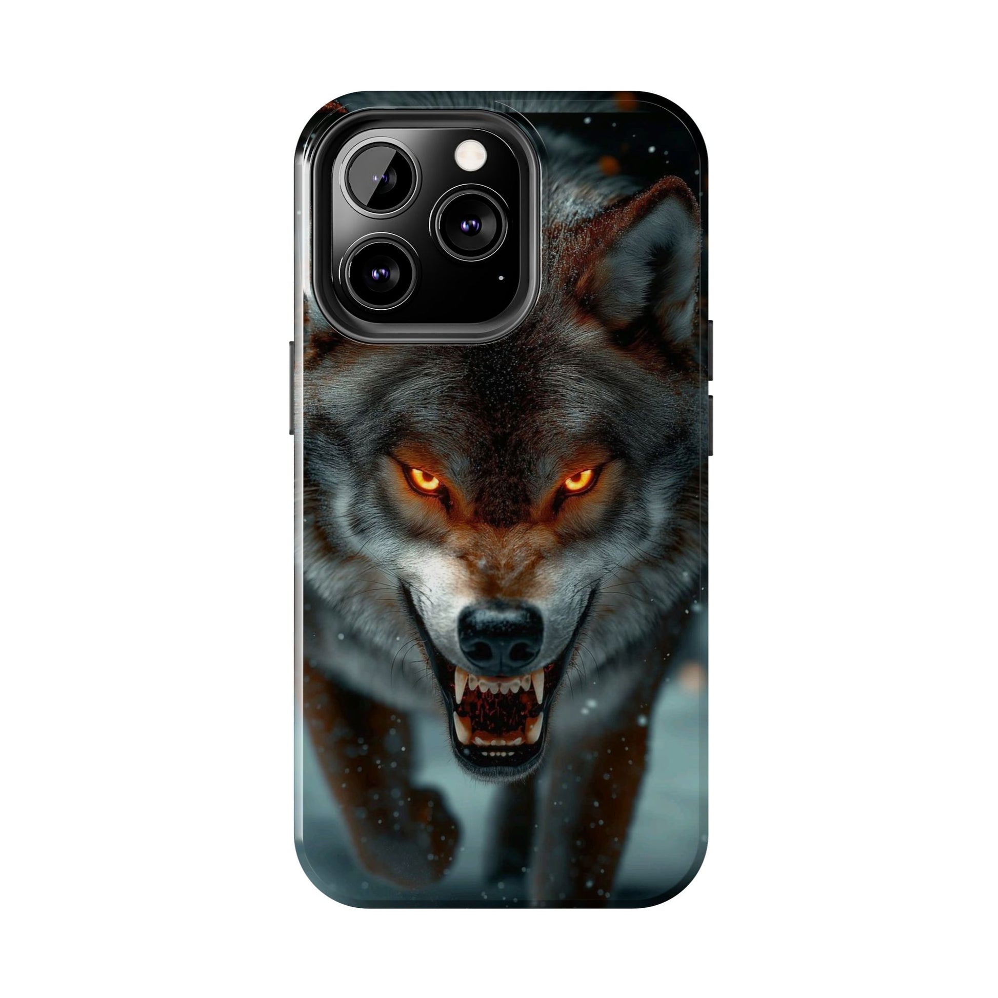 Alpha Male Wolf Themed Tough Phone Cases for Iphones & Samsung Phones