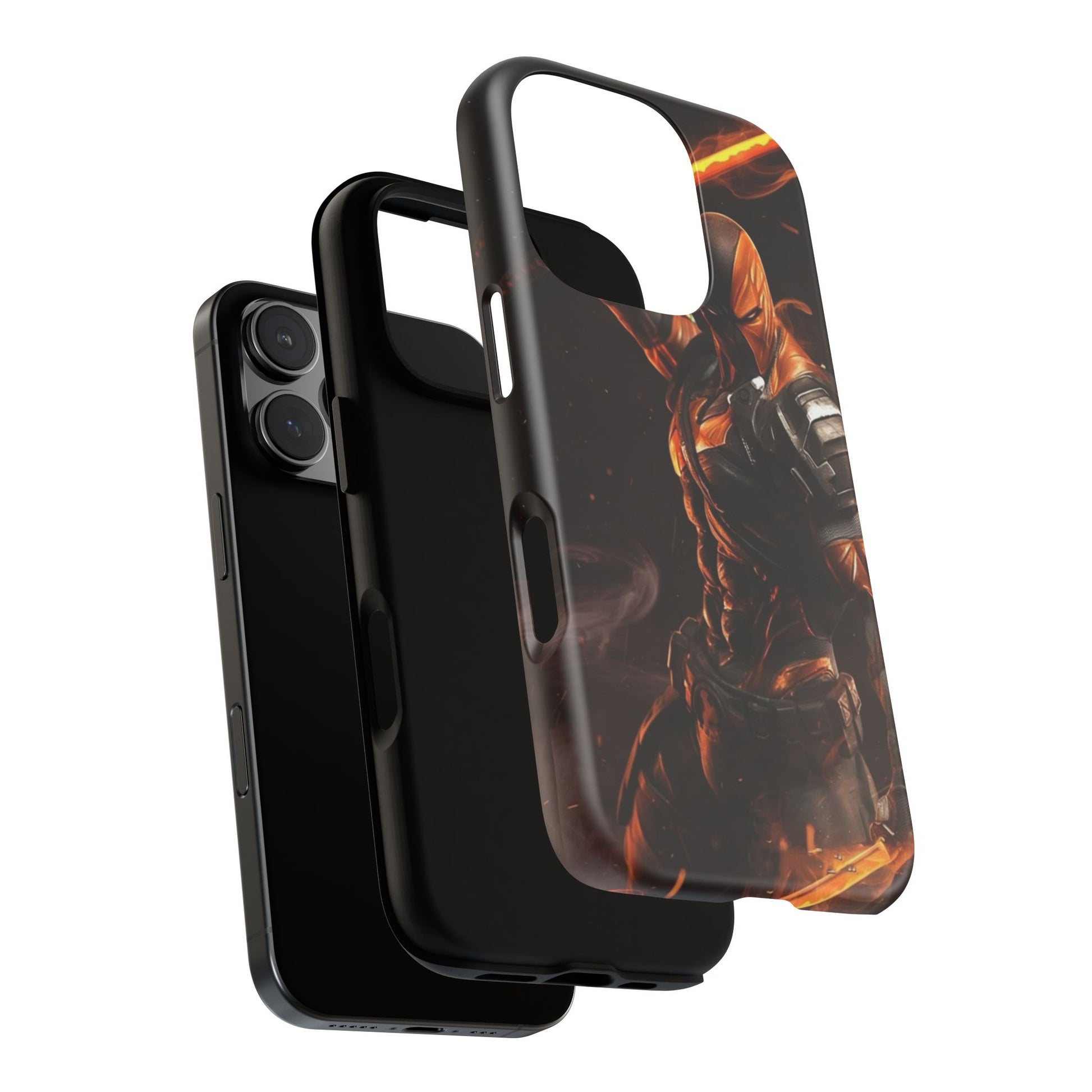 DC Comics Death Stroke Tough Cases for iPhones, Samsung, and Pixel
