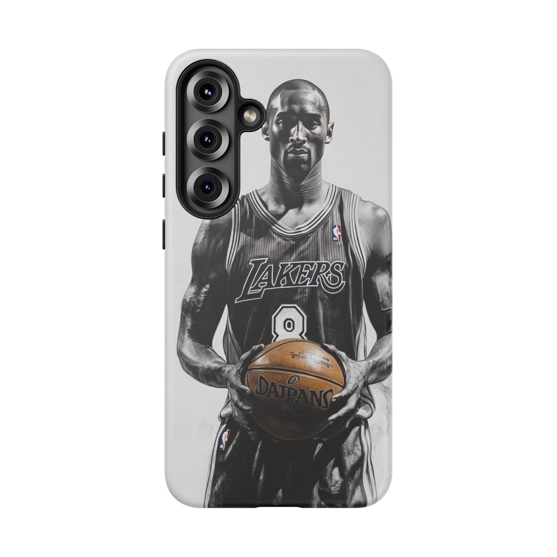 Kobe Basketball Art Tough Cases for iPhones, Samsung, and Pixel