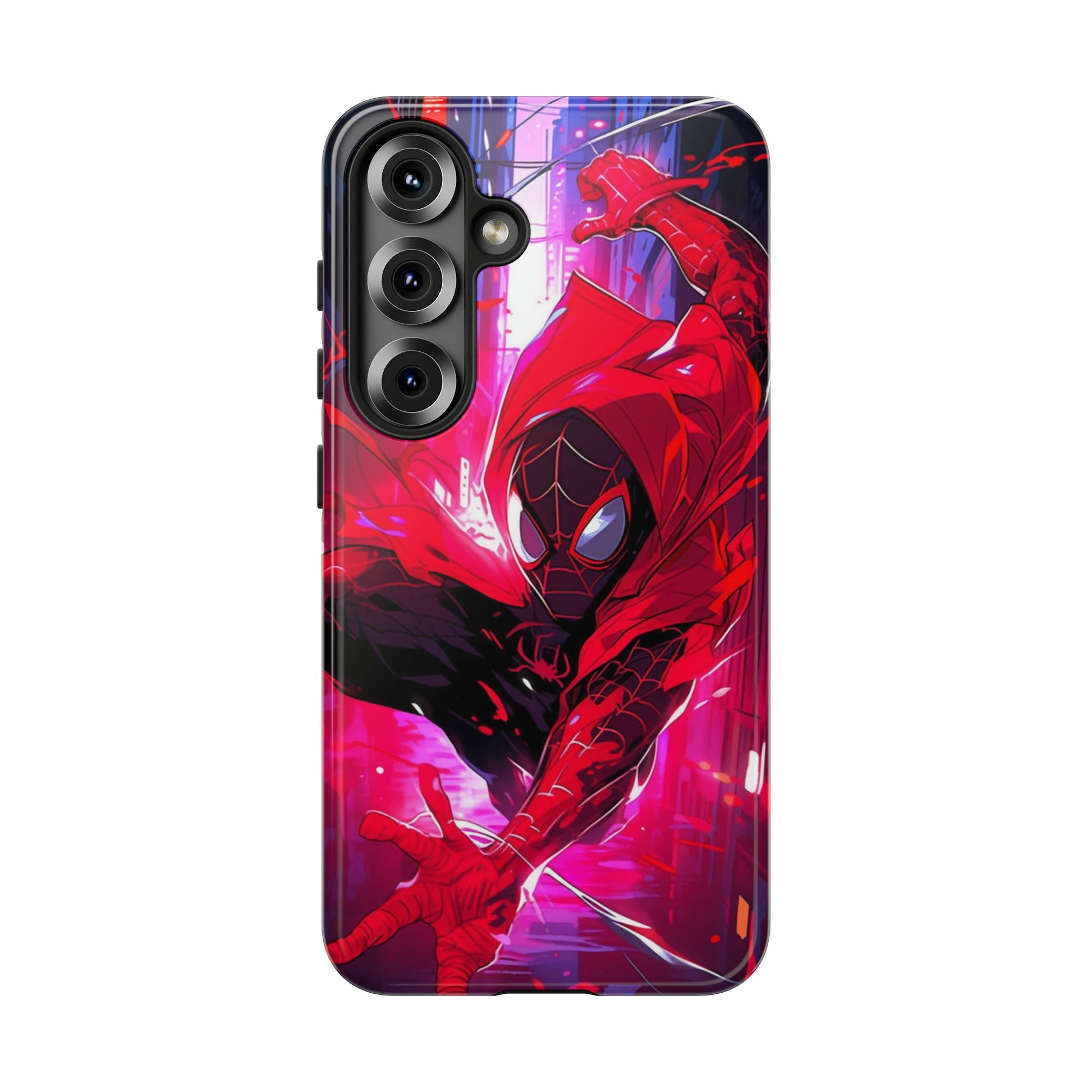 Miles Morales Spiderman Phone Case, Tough Cases for iPhones, Samsung, and Pixel