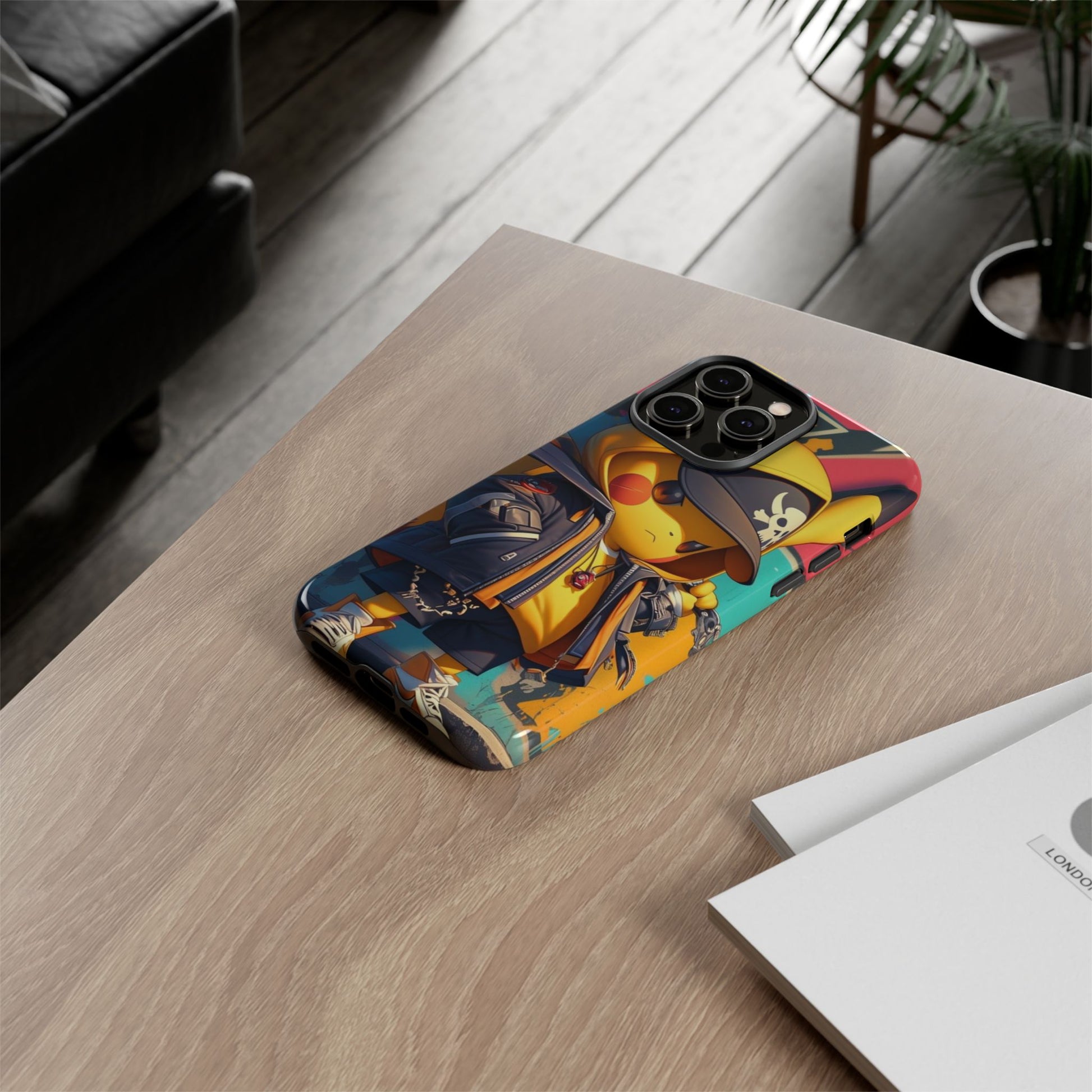 Cute Poke Bear Phone Case, Tough Cases for iPhones, Samsung, and Pixel