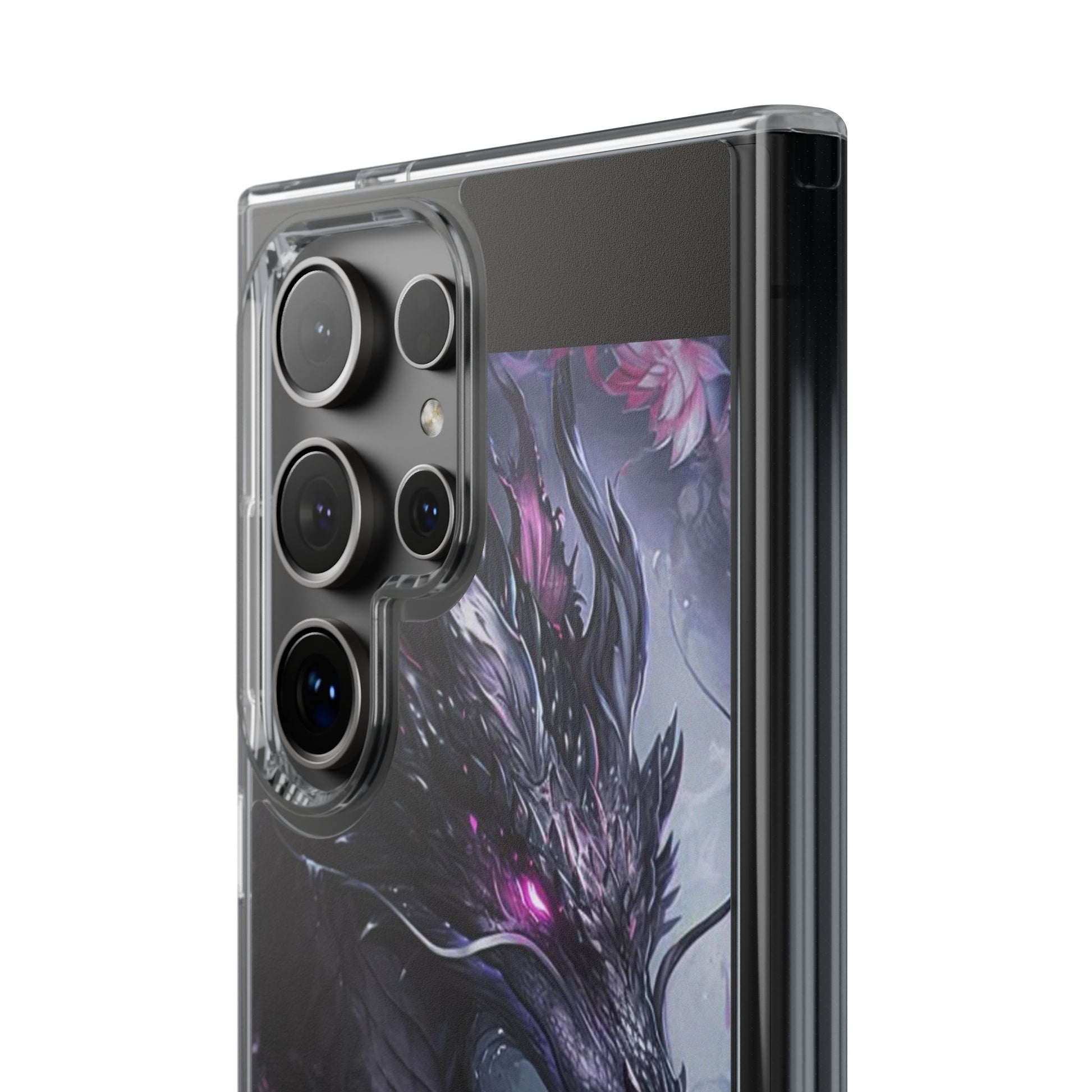 Phone Cases, Purple Dragon Design, iPhone Samsung Case, Protective Cover, Unique
