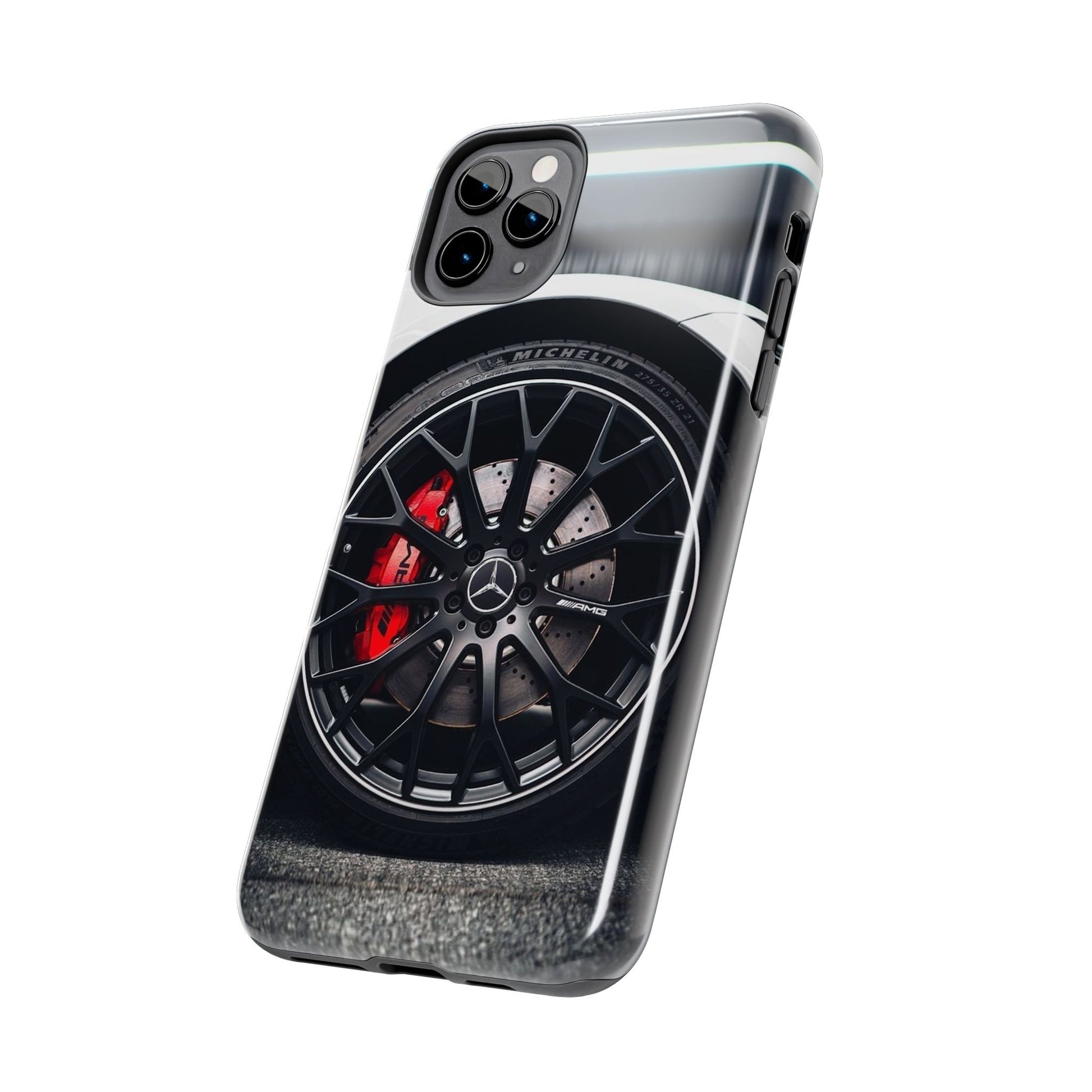 Mercedes Racing Wheel Theme Phone Cases for Iphones & Samsung Phones