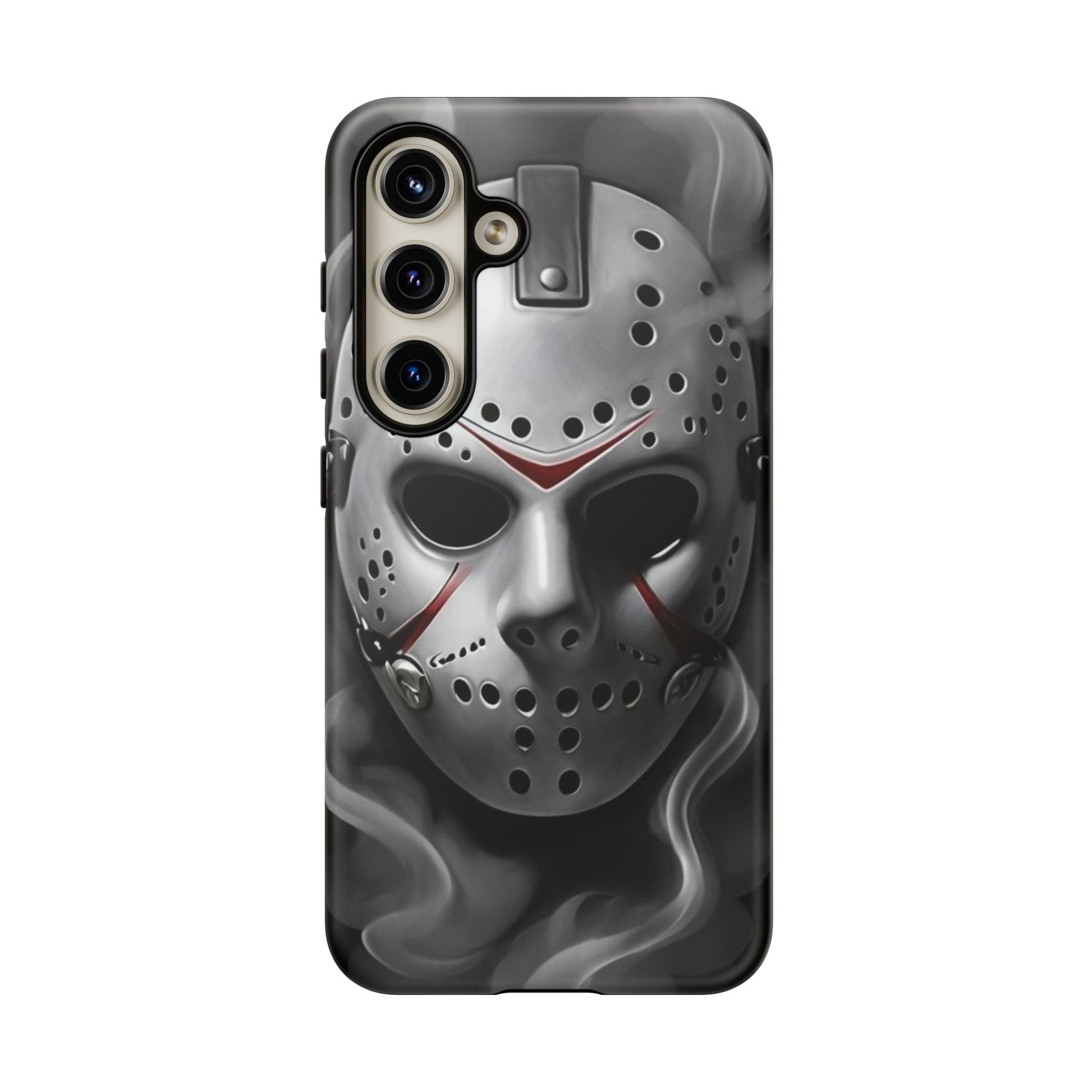 Friday the 13th Jason's Mask Tough Cases for iPhones, Samsung, and Pixel
