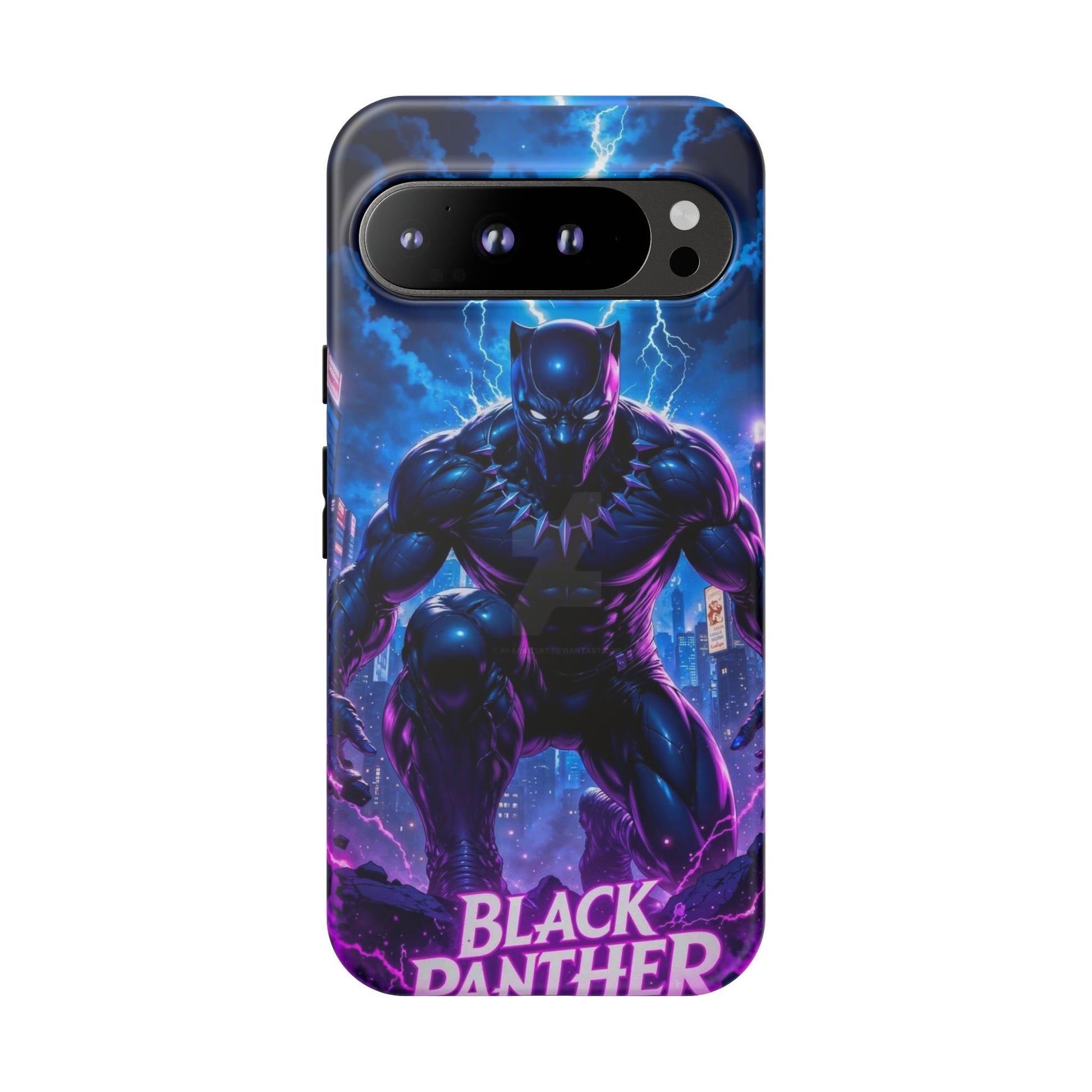 Black Panther Phone Case, Tough Cases for iPhones, Samsung, and Pixel