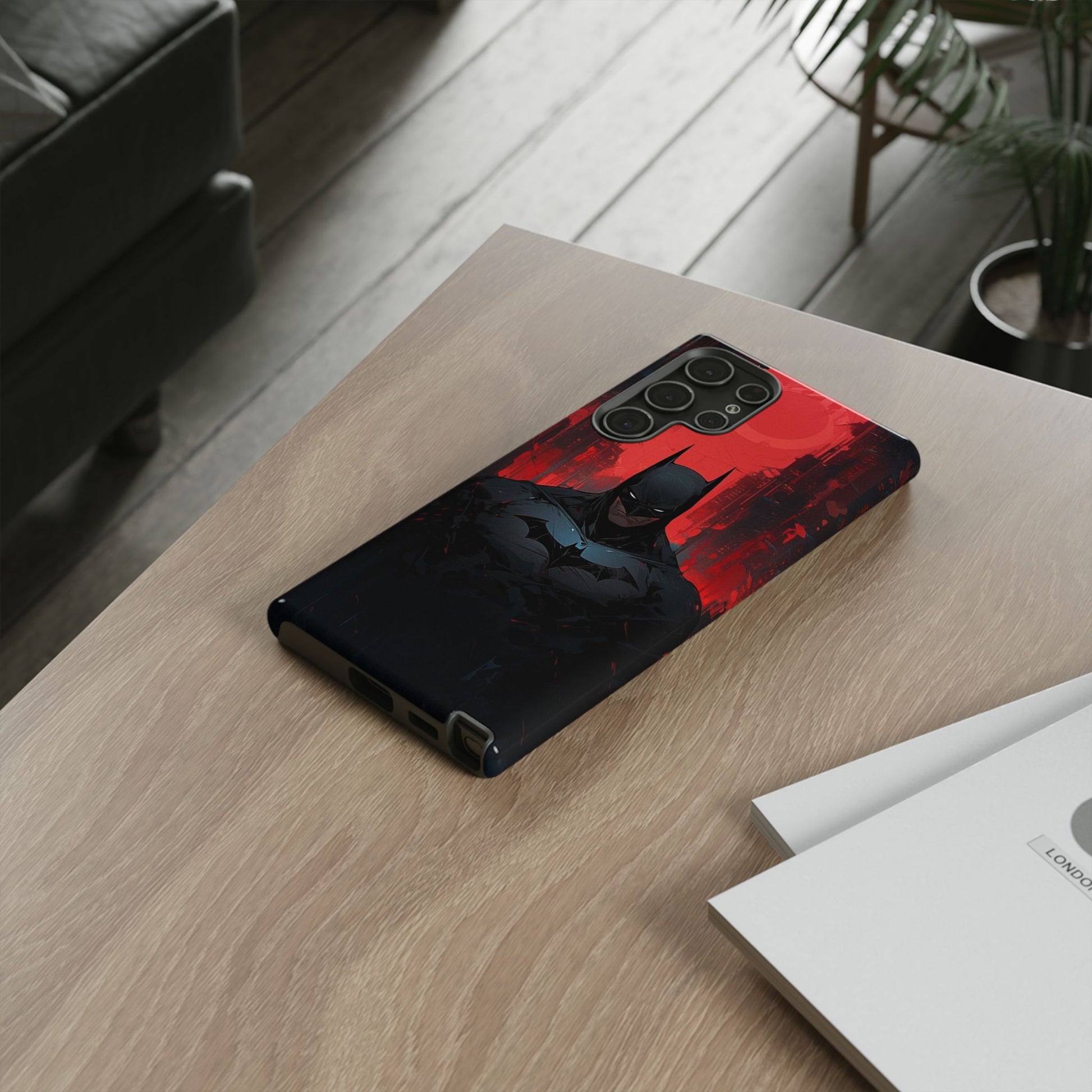 The Dark Knight Batman Tough Cases for iPhones, Samsung, and Pixel