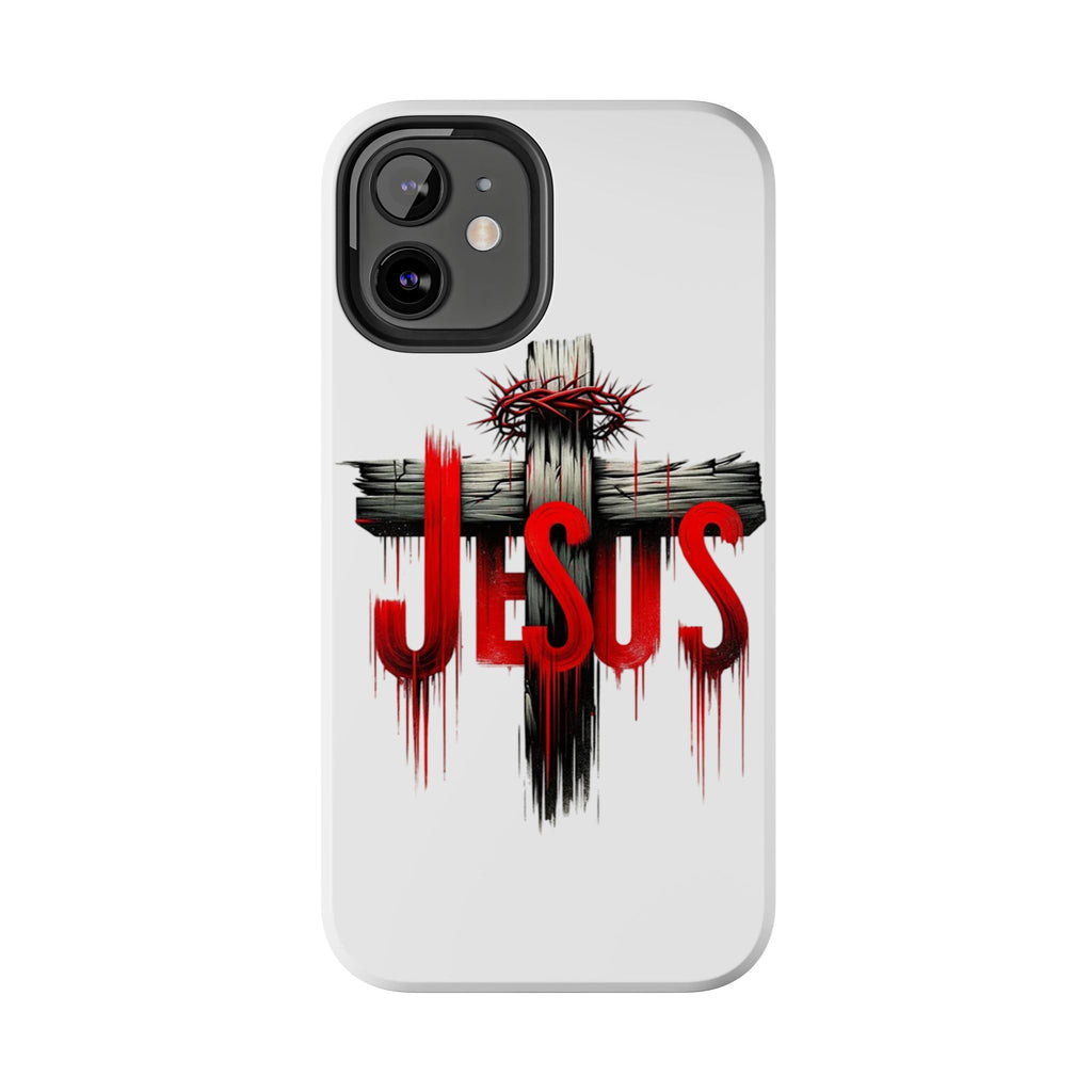 Jesus Cross and Crown Christian Theme Phone Cases for iPhones & Samsung Phones