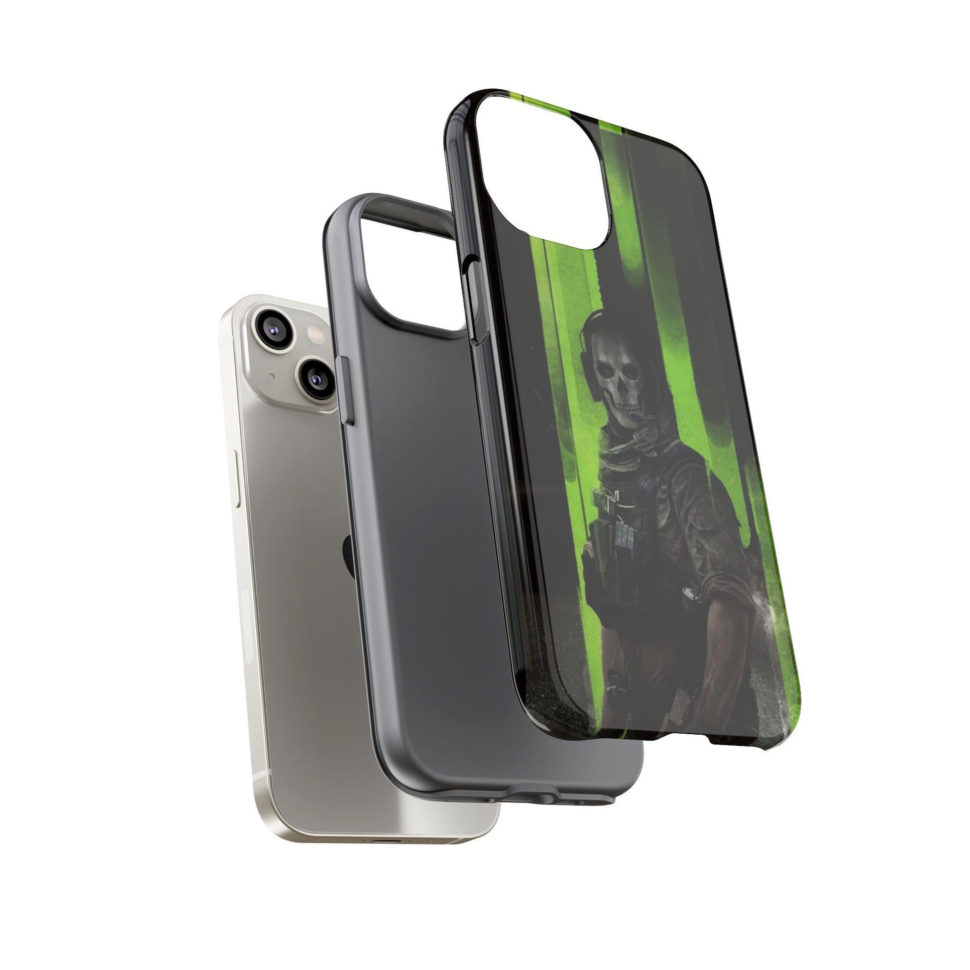 Call of Duty Ghost Tough Cases for iPhones, Samsung, and Pixel