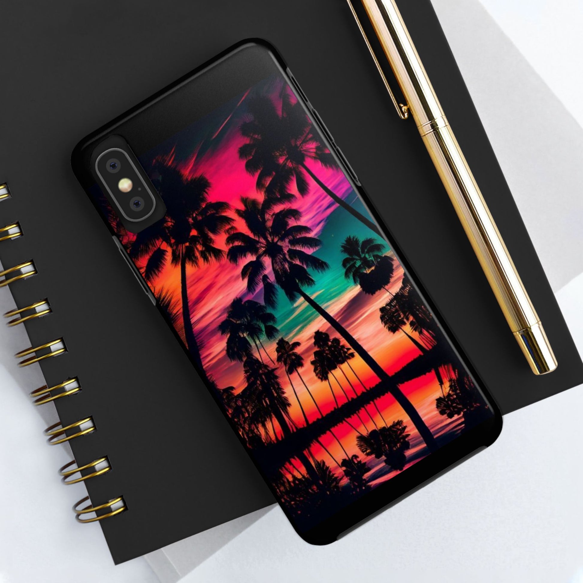 Beautiful Beach Sunset Landscape Phone Case for iPhone & Samsung Galaxy Phones