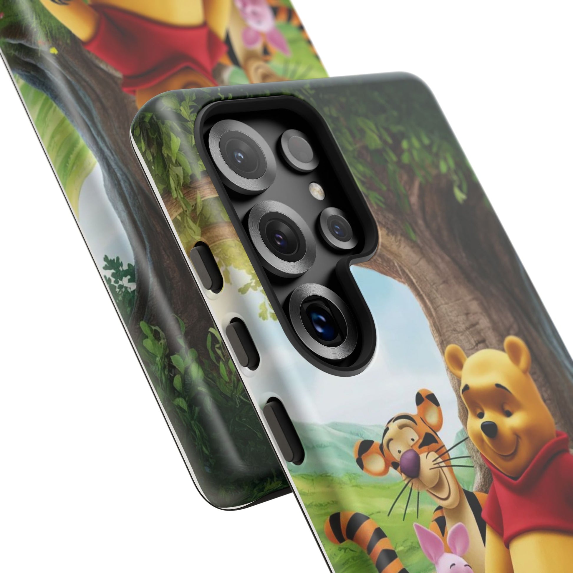 Cute Pooh Bear Phone Case, Tough Cases, Disney Phone for iPhones, Samsung, and Pixel