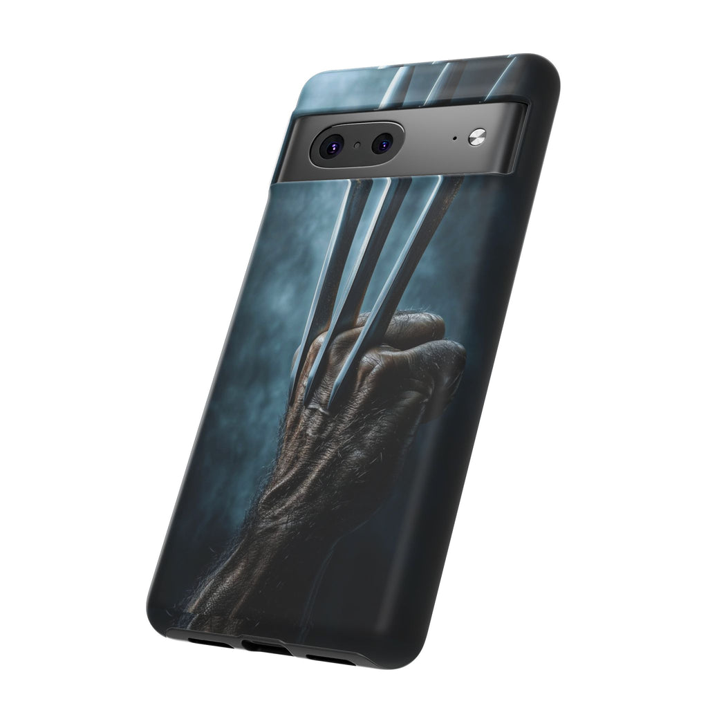 Logan's Claws Wolverine Tough Cases for iPhones, Samsung, and Pixel