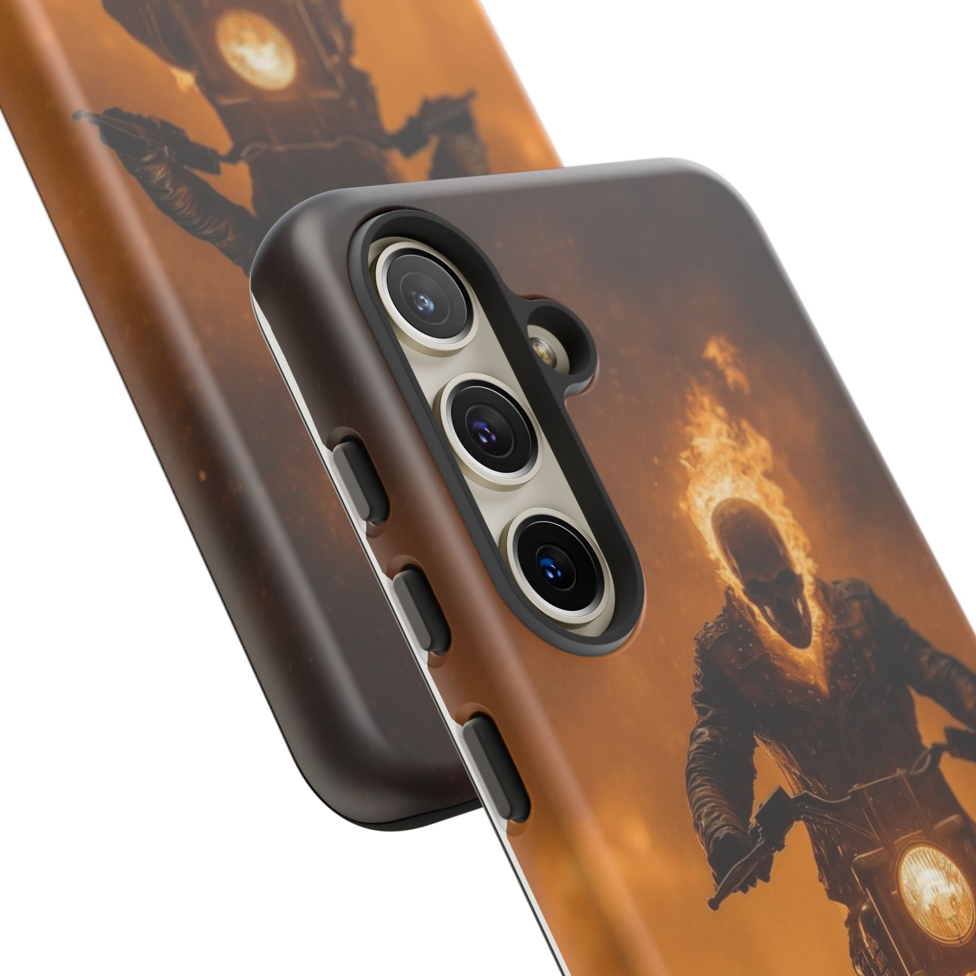 Marvel's Ghostrider Tough Cases for iPhones, Samsung, and Pixel