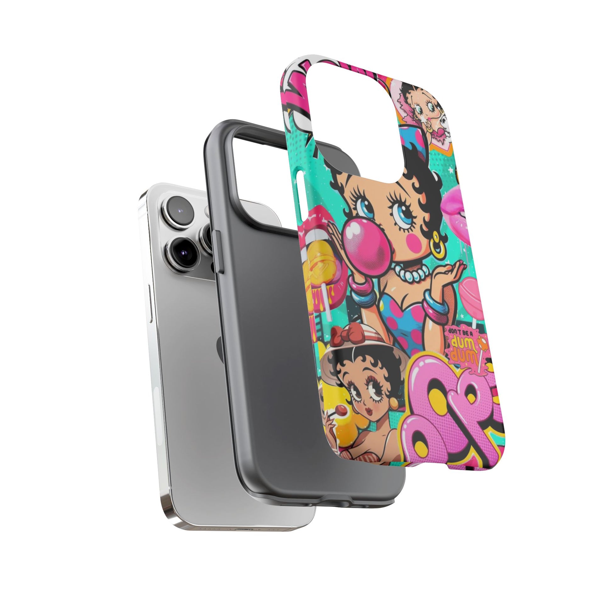 Betty Boop Comic Strip Phone Case for iPhone, Samsung Galaxy, & Pixel Phones