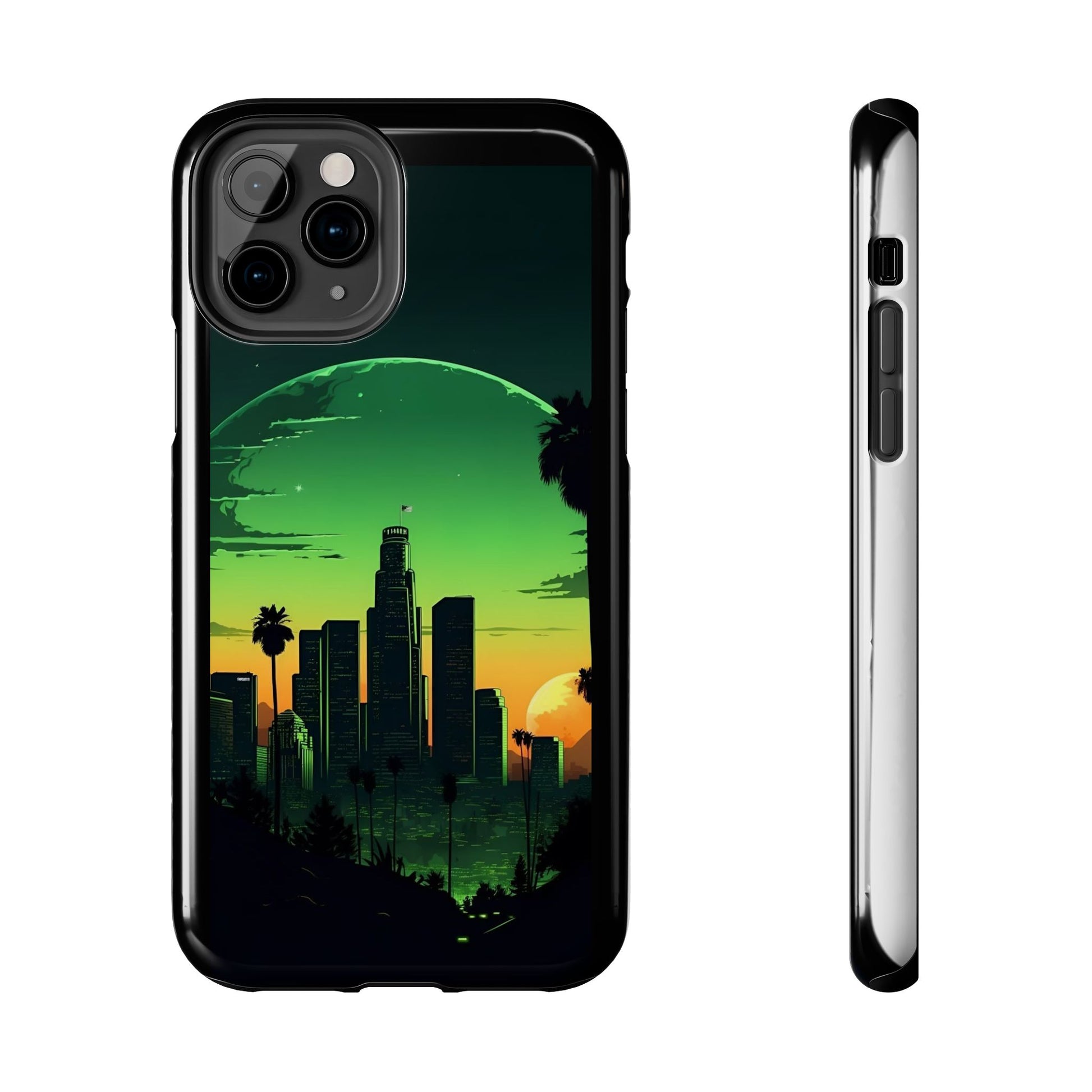 Los Angeles Hollywood Scene Tough Phone Cases for Iphones & Samsung Durable