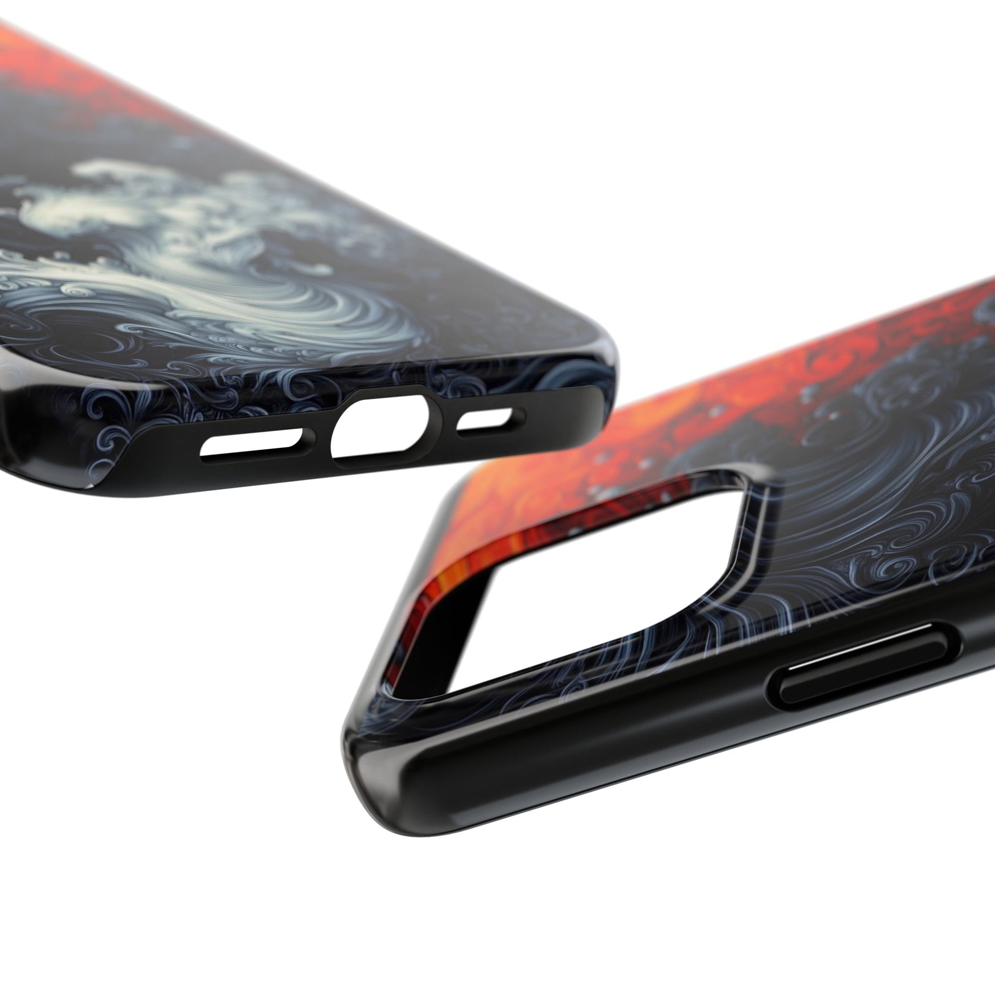 Japanese Art Design Tough Phone Cases for iPhone & Samsung Galaxy Phones