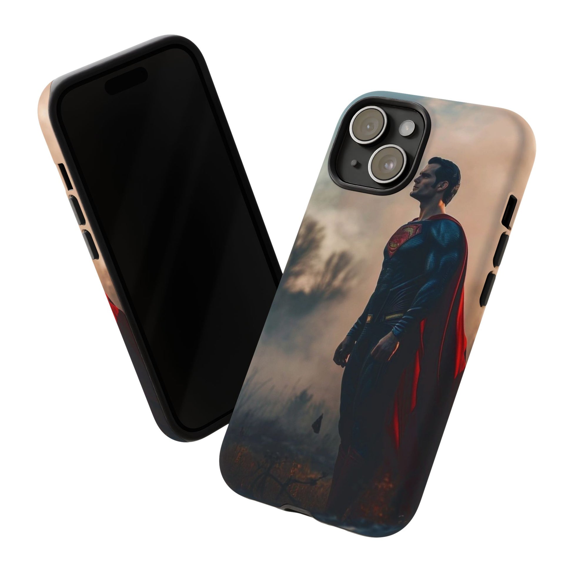 Henry Cavil Superman Tough Cases for iPhones, Samsung, and Pixel