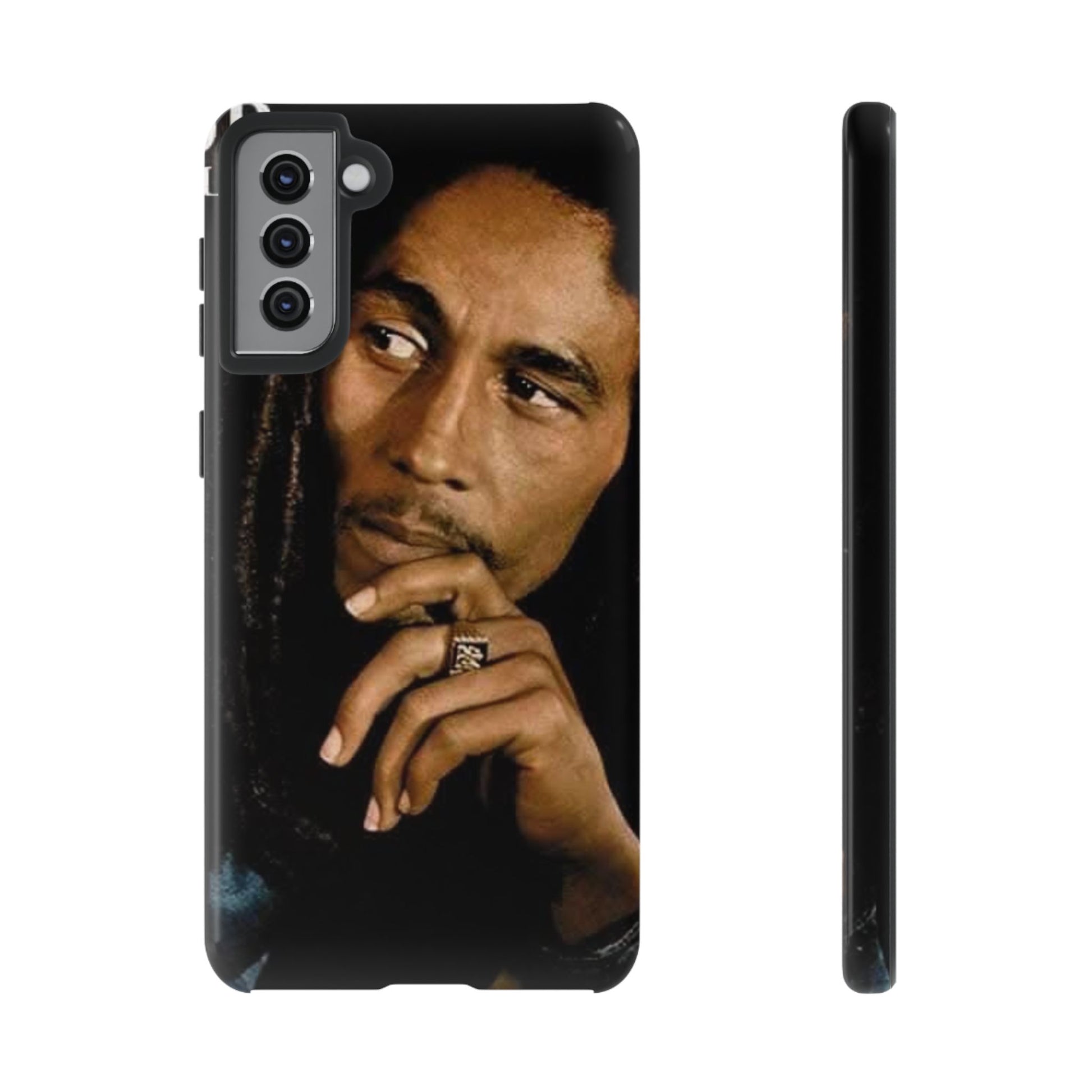Marley Reggae Tough Cases for iPhones, Samsung, and Pixel