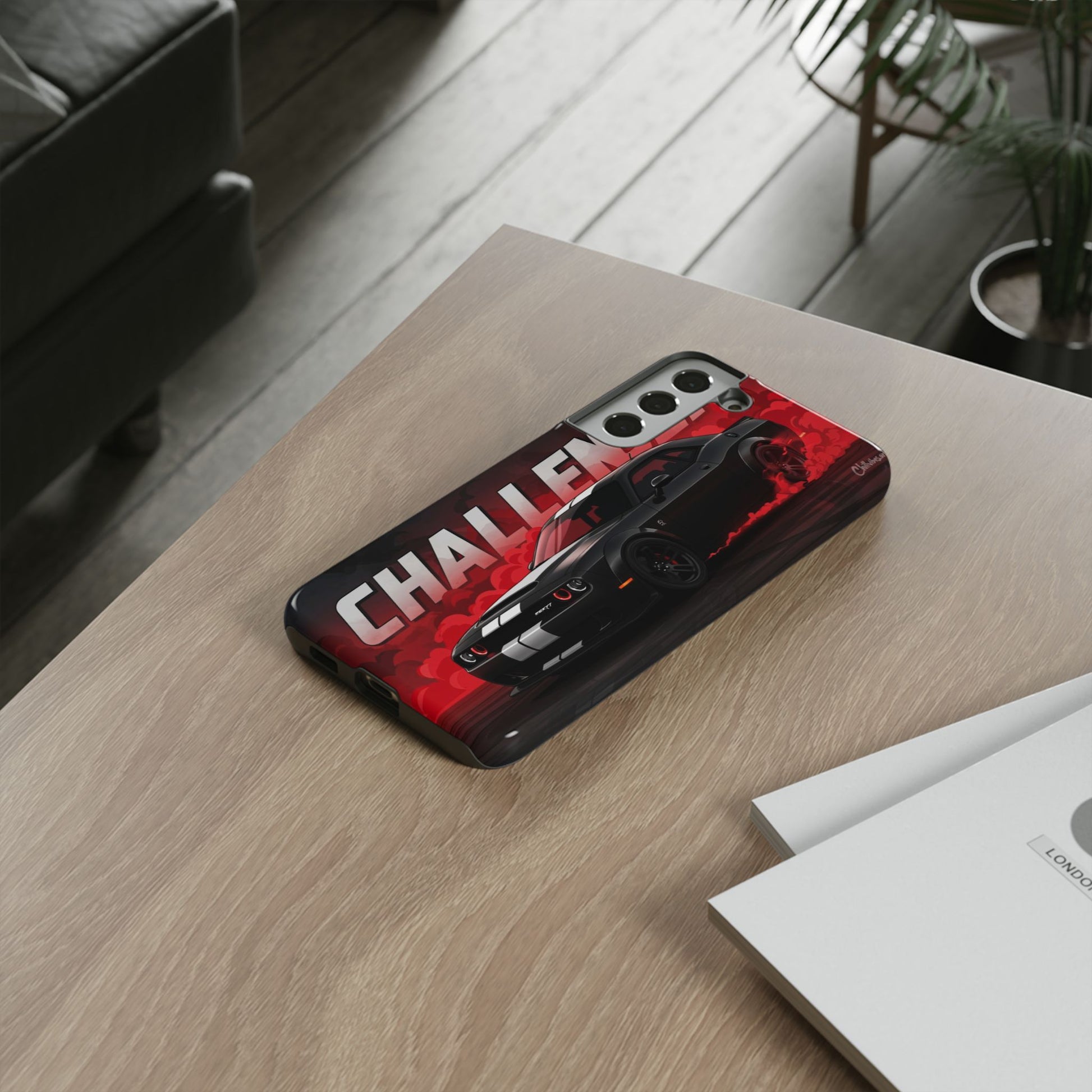 Hellcat Challenger Durable Tough Cases for iPhones, Samsung, and Pixel