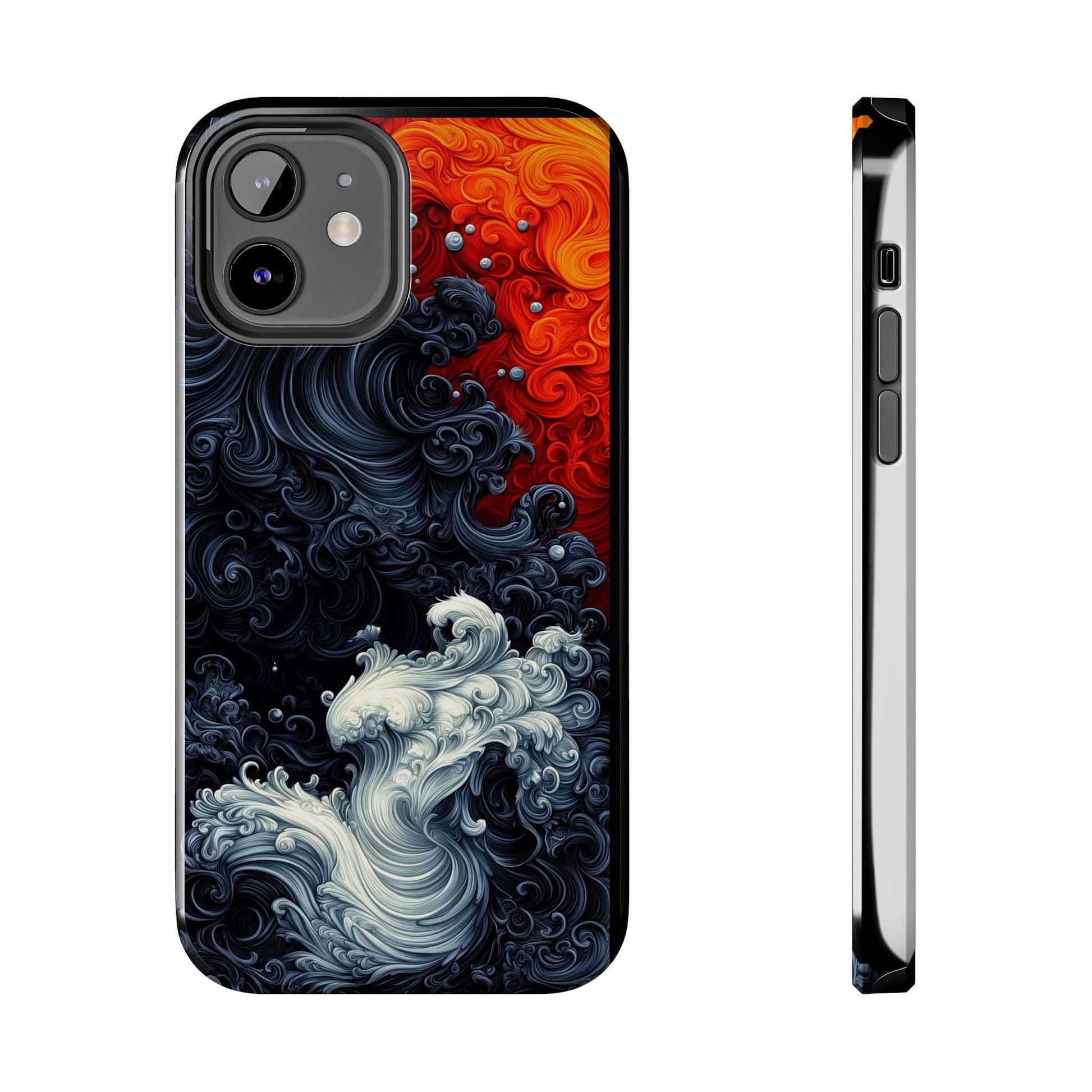 Japanese Art Design Tough Phone Cases for iPhone & Samsung Galaxy Phones