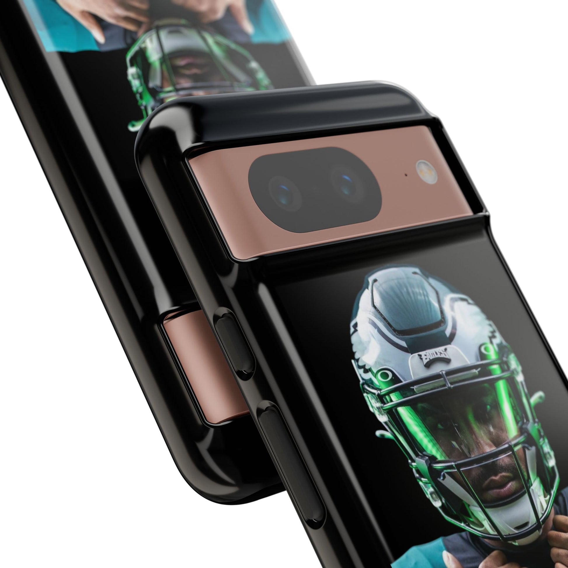 Eagles Football Jalen Hurts Tough Cases for iPhones, Samsung, and Pixel