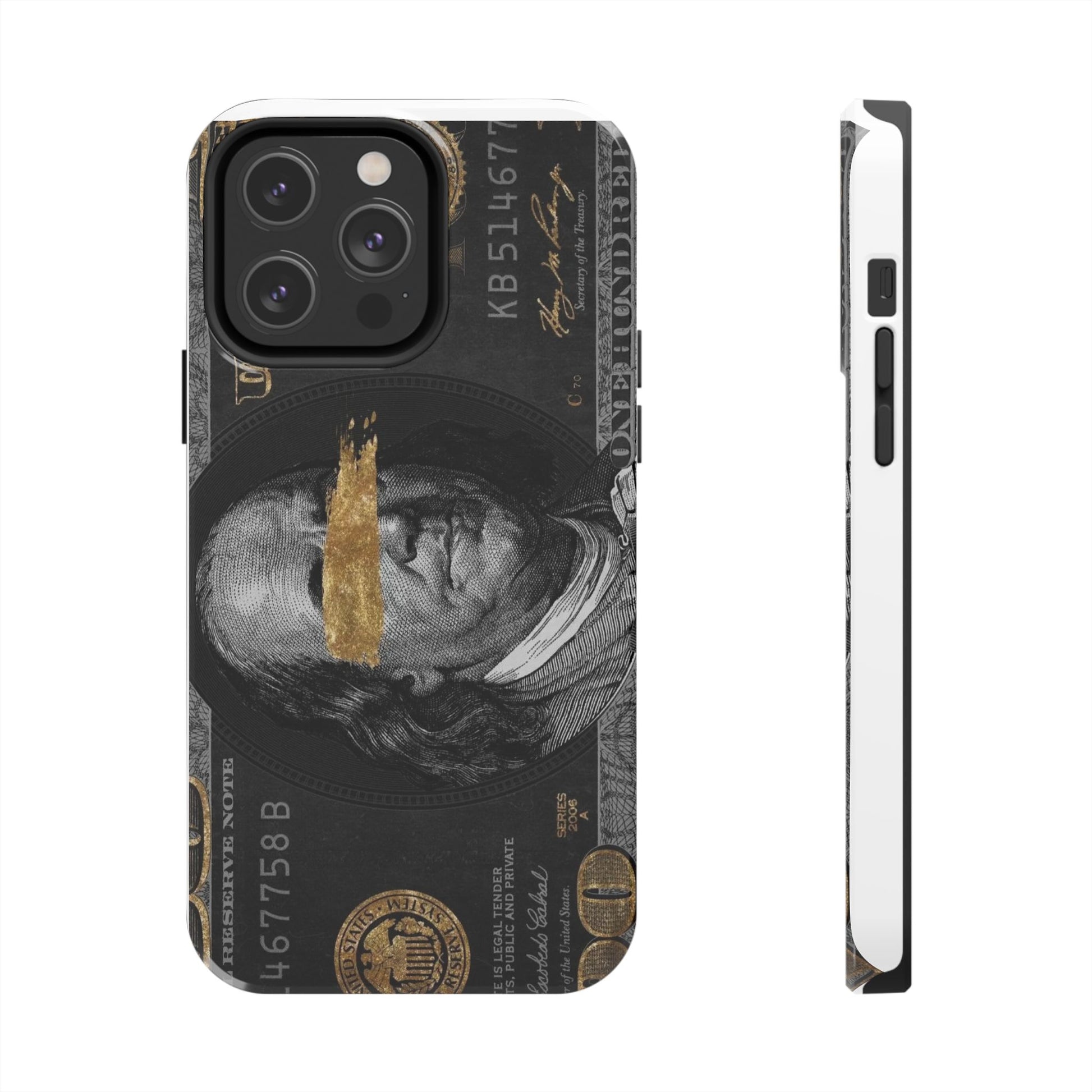 Hundred Dollar Bill Phone Cases for Iphones & Samsung Durable