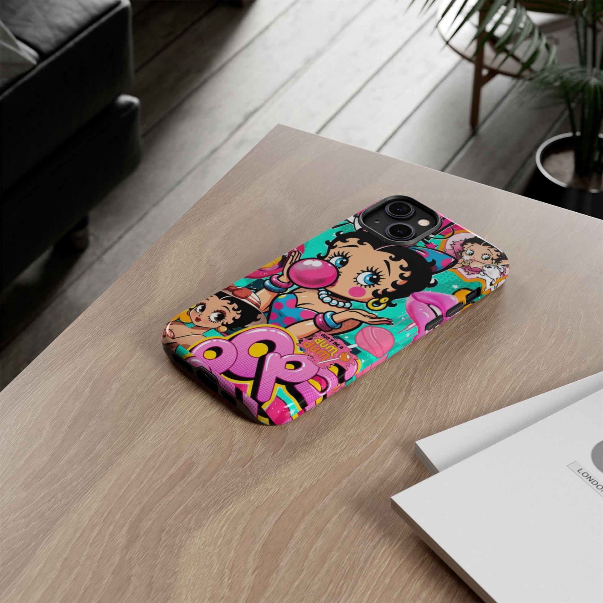 Betty Boop Comic Strip Phone Case for iPhone, Samsung Galaxy, & Pixel Phones