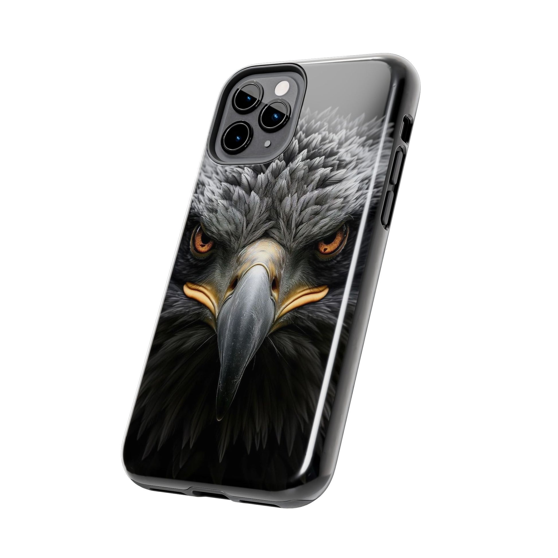 Mean Eagle Stare Theme Phone Cases for iPhones & Samsung Phones