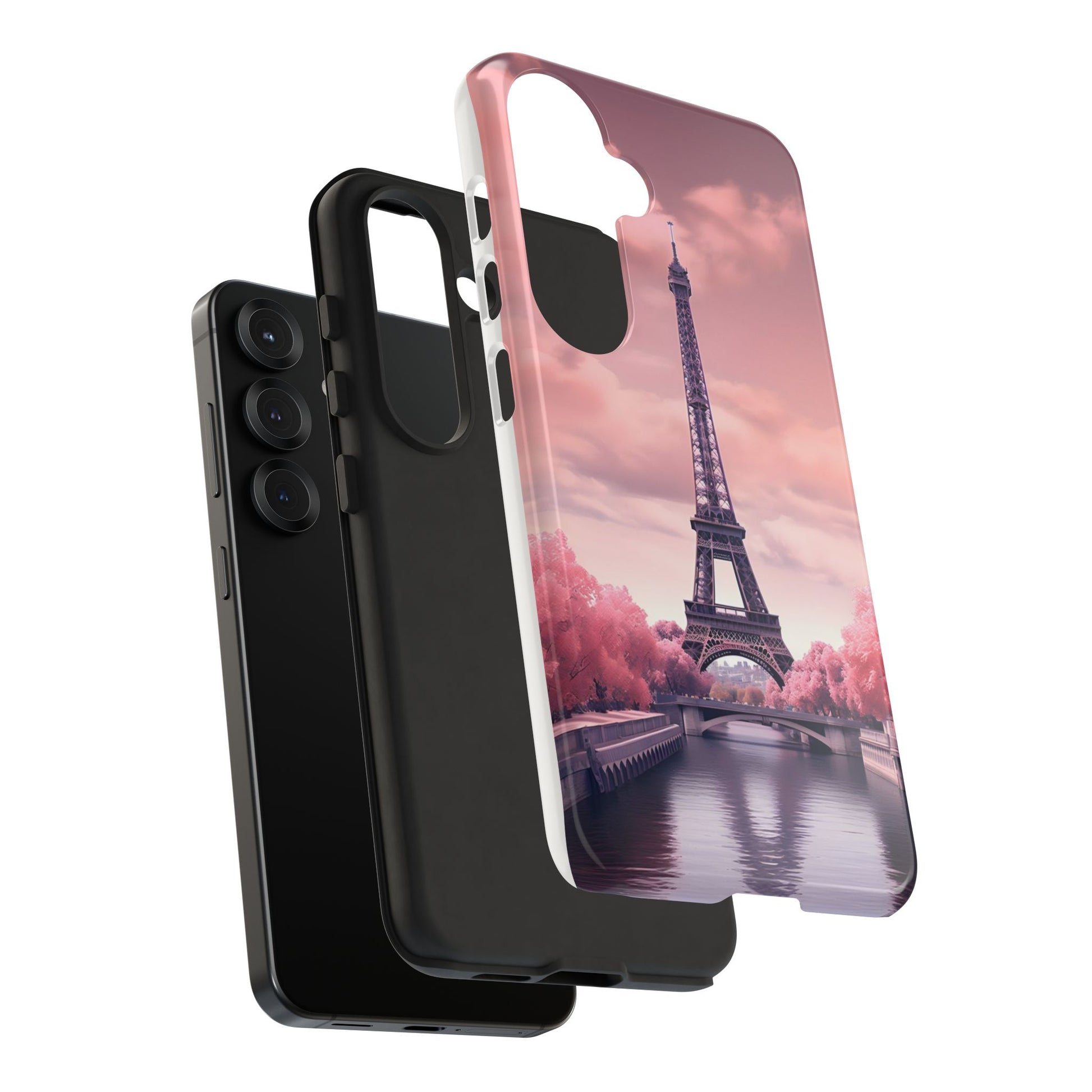 Eiffel Tower Paris Tough Cases for iPhones, Samsung, and Pixel