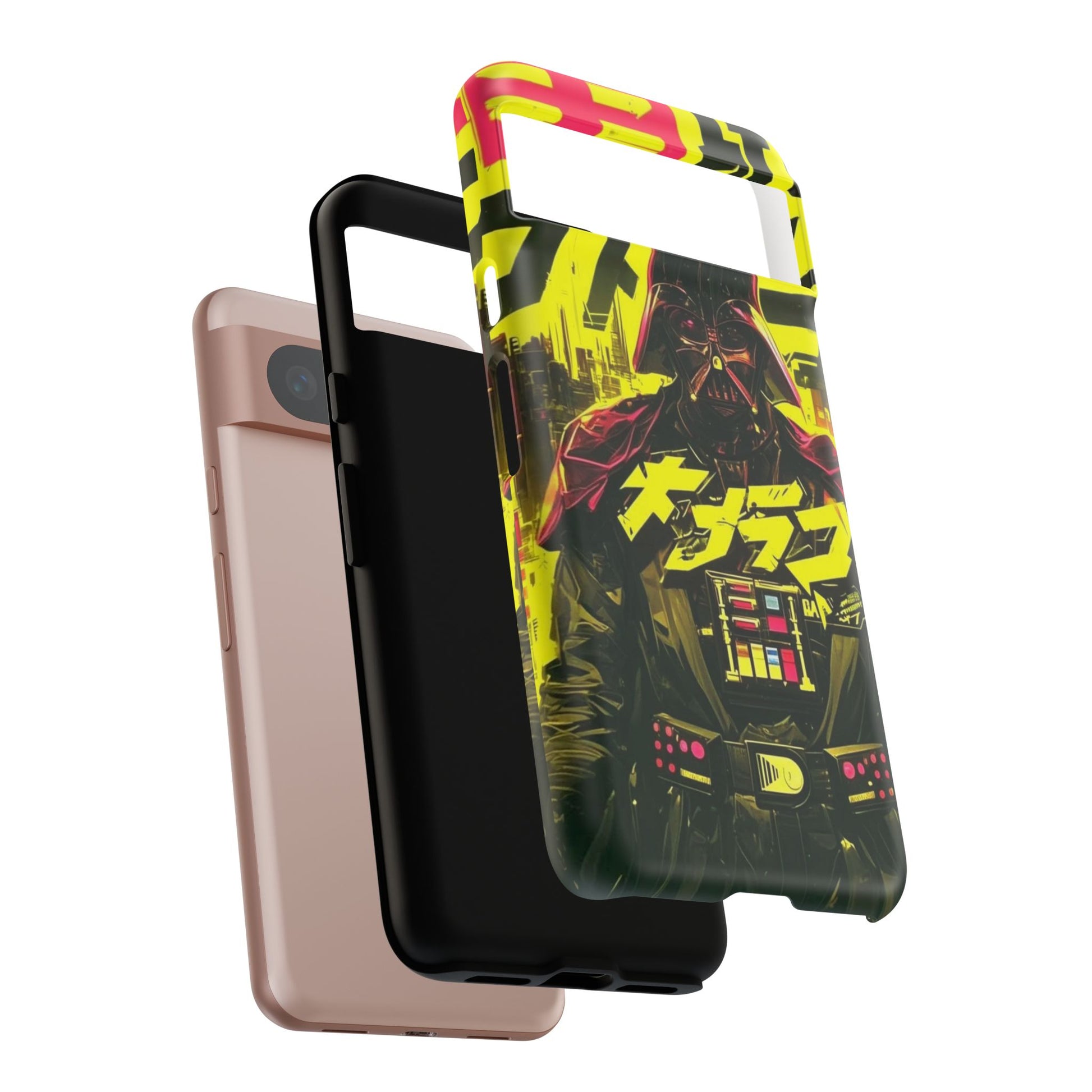 Cyberpunk X Vader Tough Cases for iPhones, Samsung, and Pixel