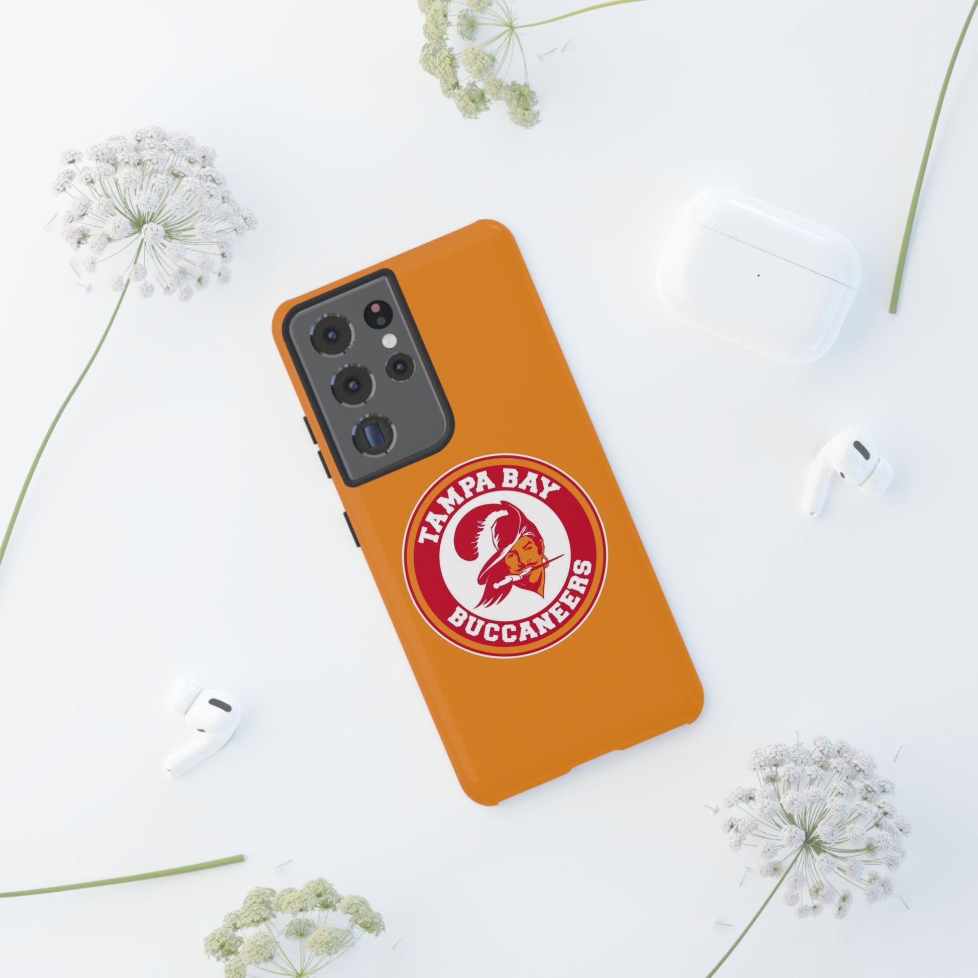 Classic Football Buccaneers Logo Tough Cases for iPhones, Samsung, and Pixel