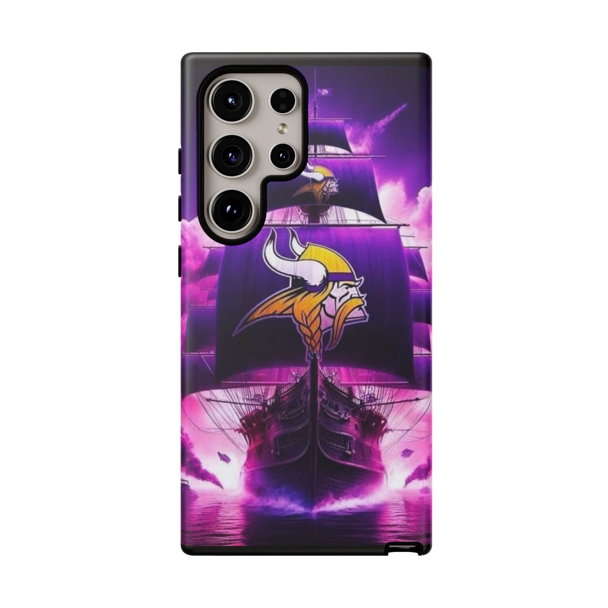 Minnesota Vikings Ship Football Phone Case, Tough Cases for iPhones, Samsung, and Pixel