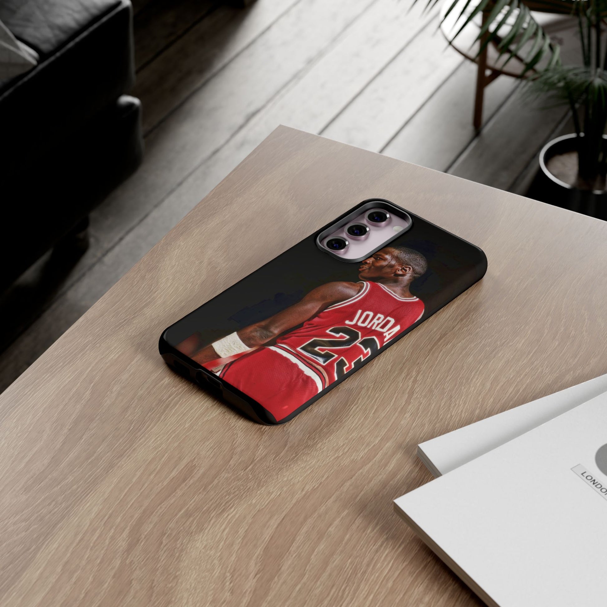 Basketball Legend Michael Jordan Tough Cases for iPhones, Samsung, and Pixel