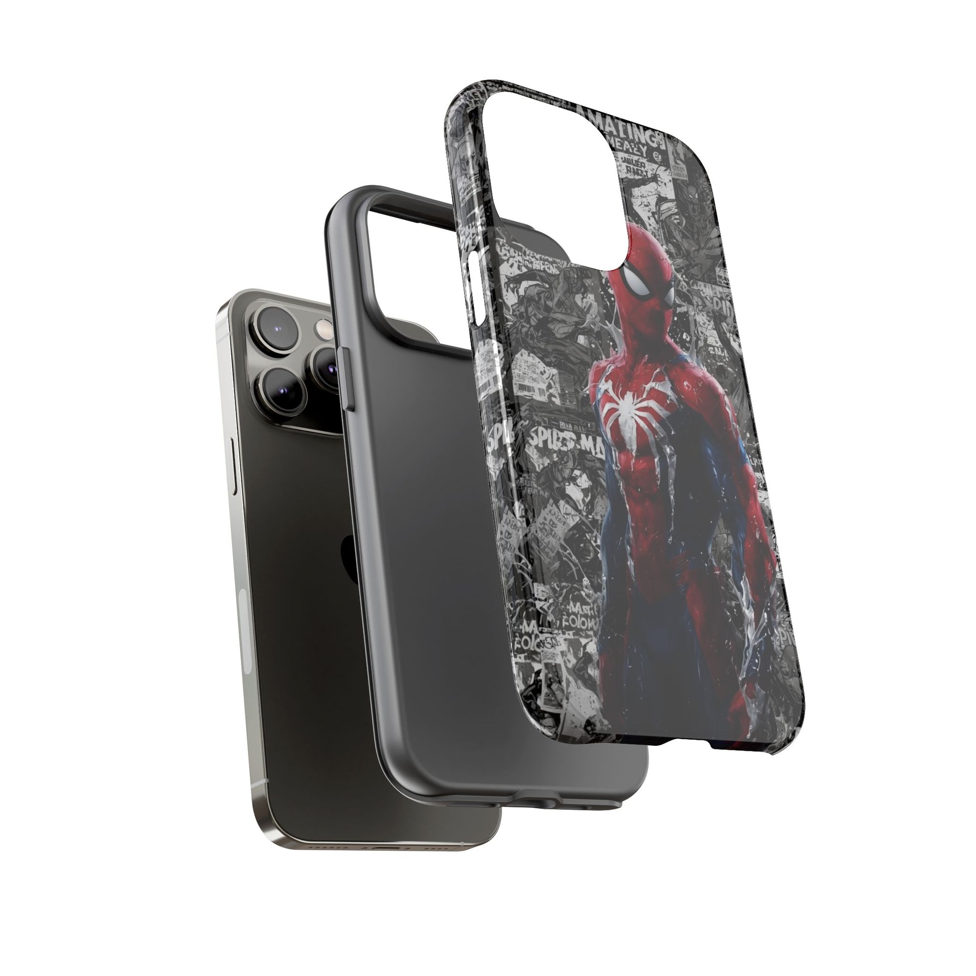 Spiderman Phone Case, Tough Cases for iPhones, Samsung, and Pixel