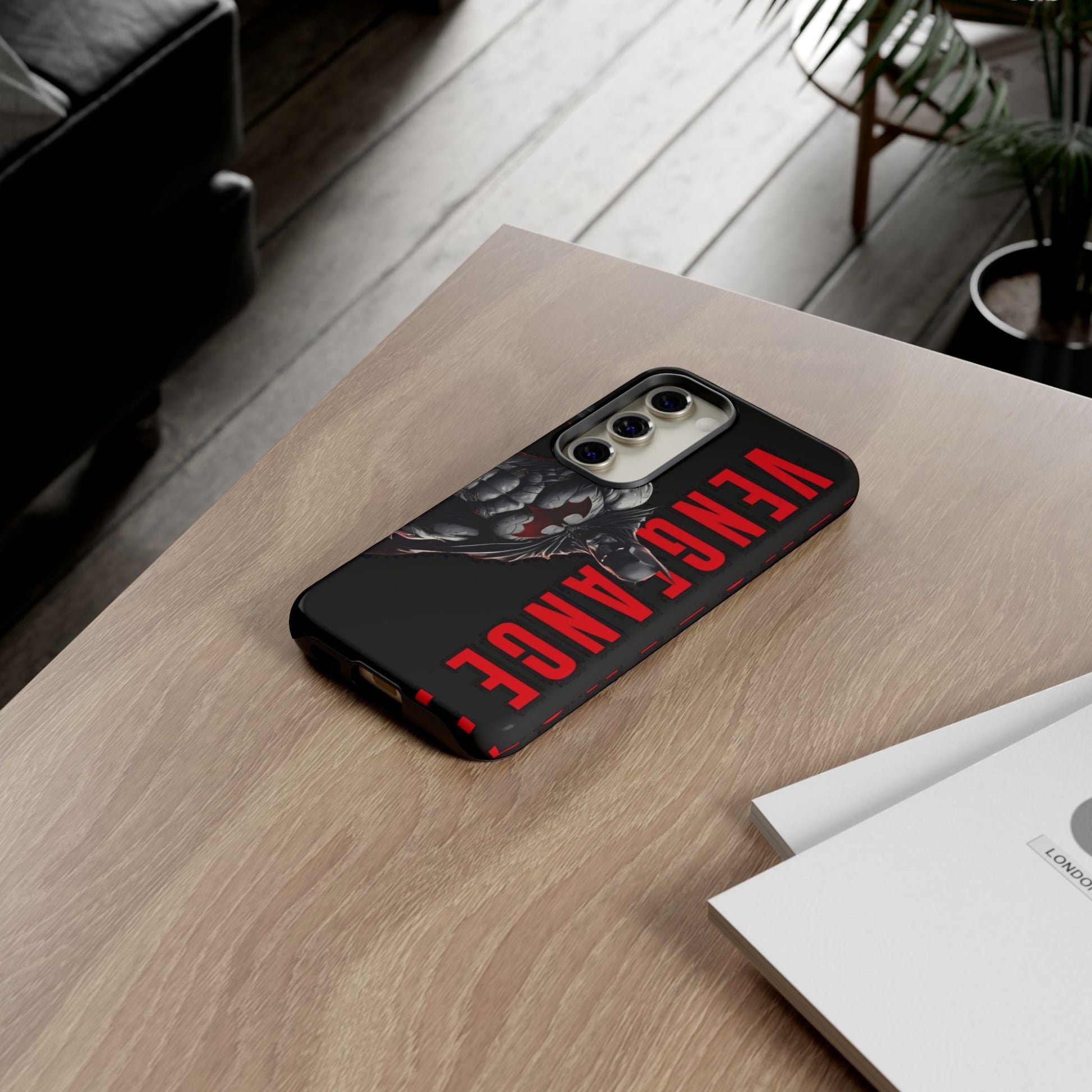 DC Comics Batman Vengence Tough Cases for iPhones, Samsung, and Pixel