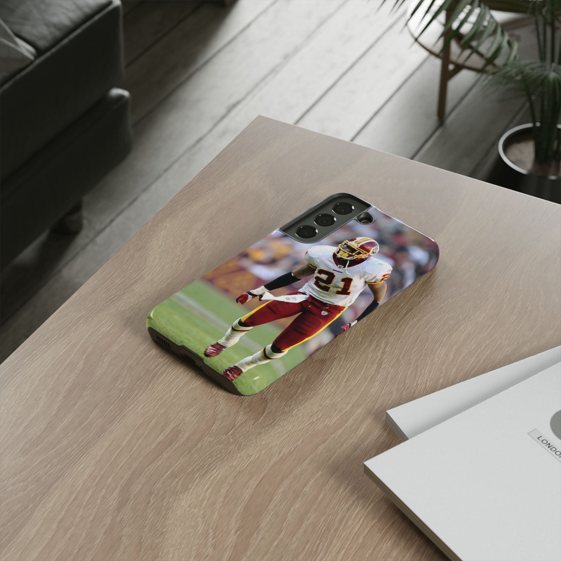 Sean Taylor Classic Redskins Football Tough Cases for iPhones, Samsung, and Pixel