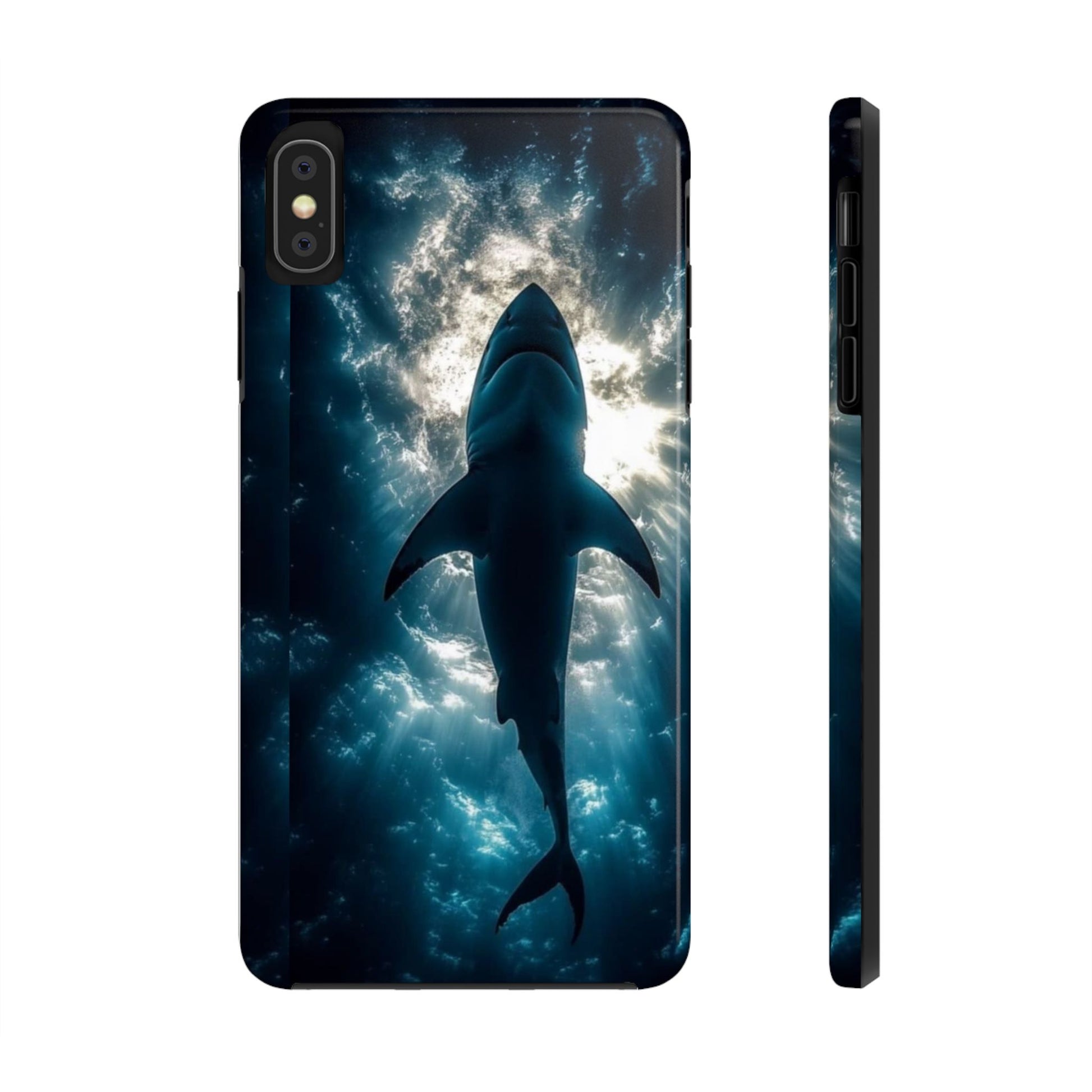 Great White Shark Themed Tough Phone Cases for Iphones & Samsung Phones
